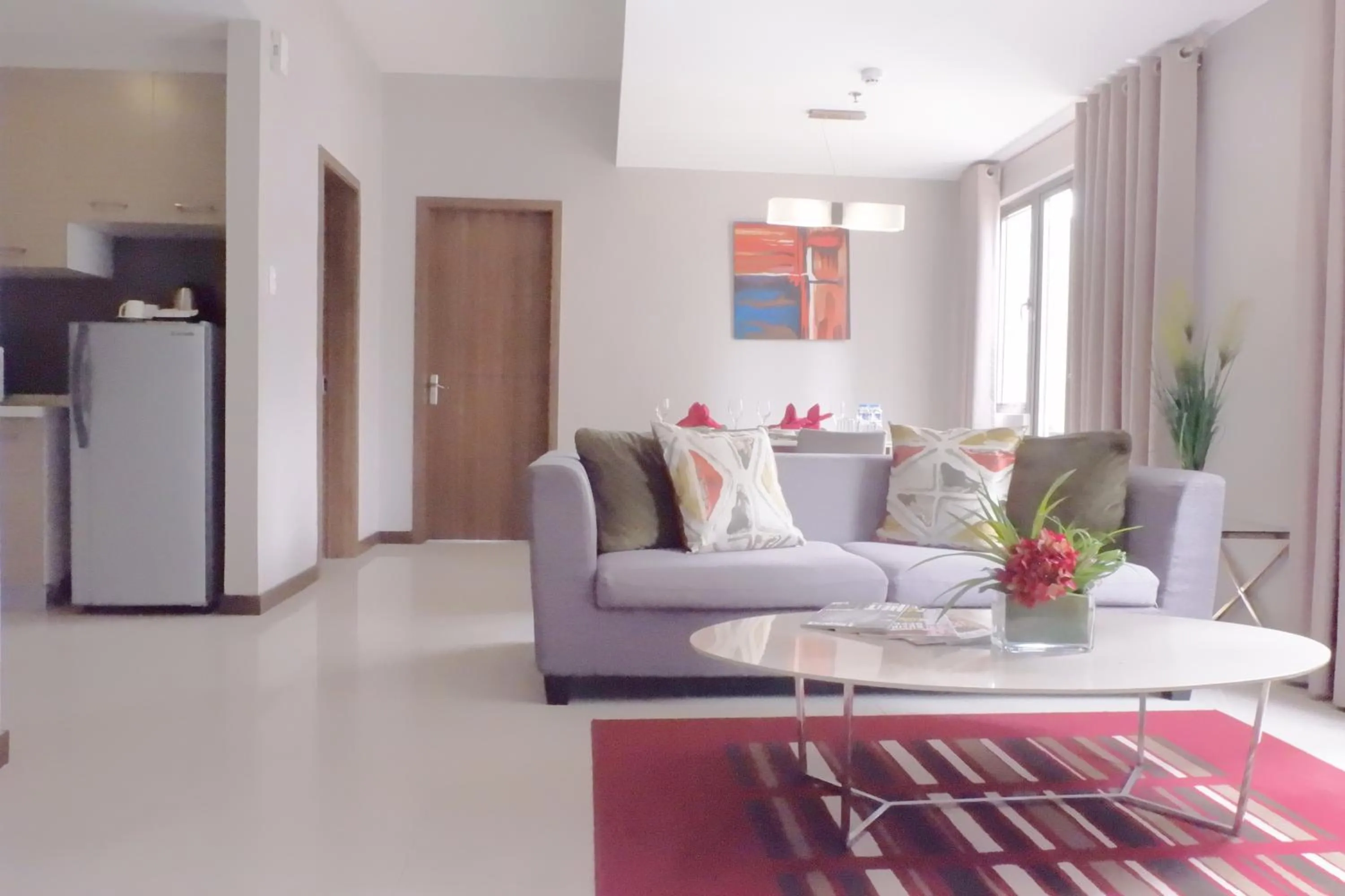 Living room in Valero Grand Suites by Swiss-Belhotel