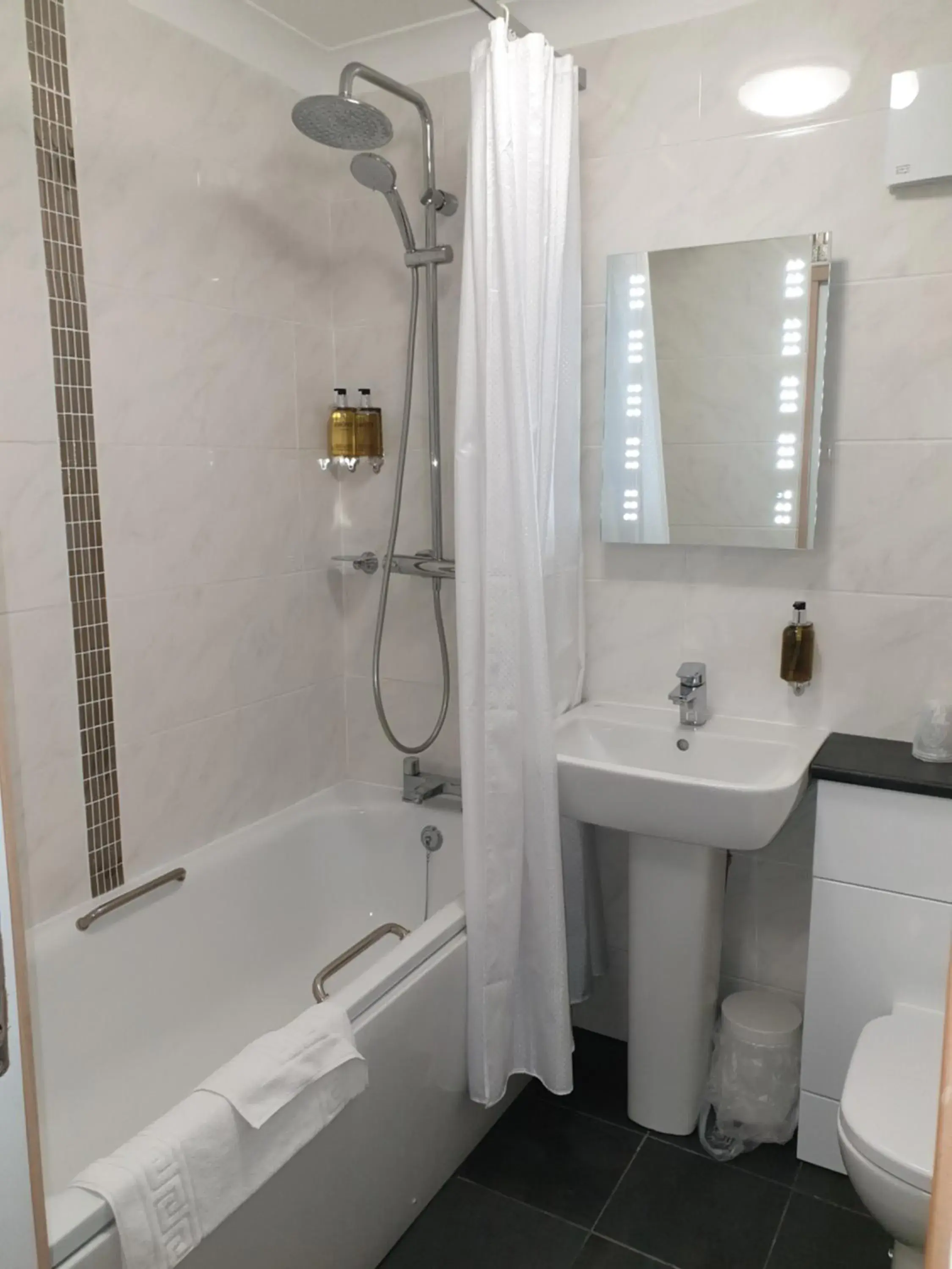 Shower in Red Lion Hotel Shower in Red Lion Hotel