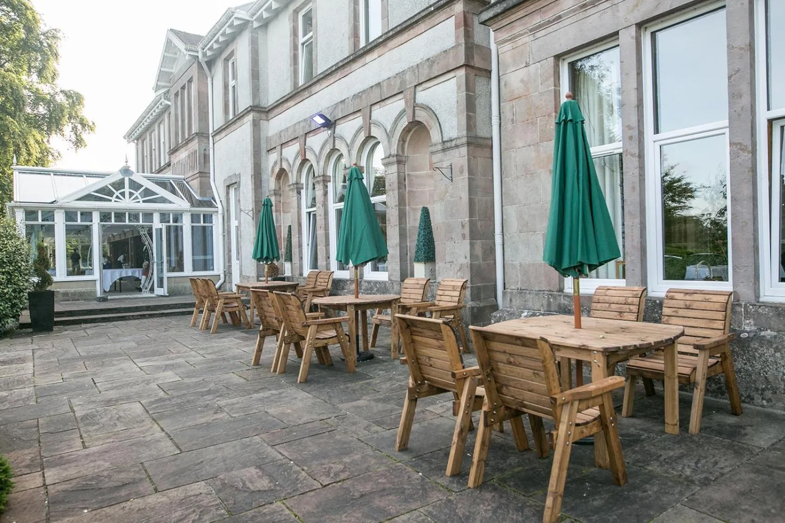 Property building in Rosslea Hall Hotel