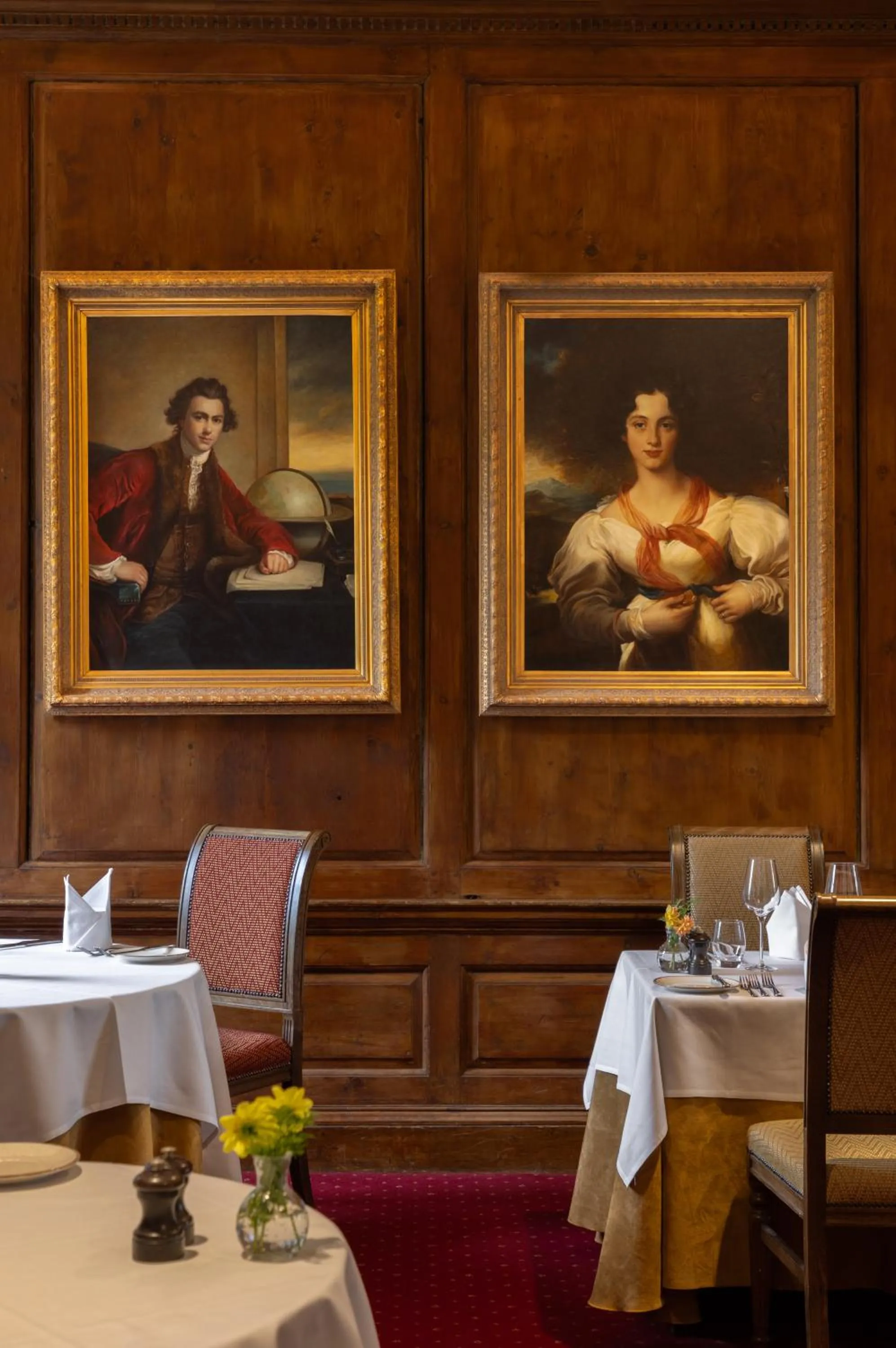 Restaurant/places to eat in Hintlesham Hall Hotel