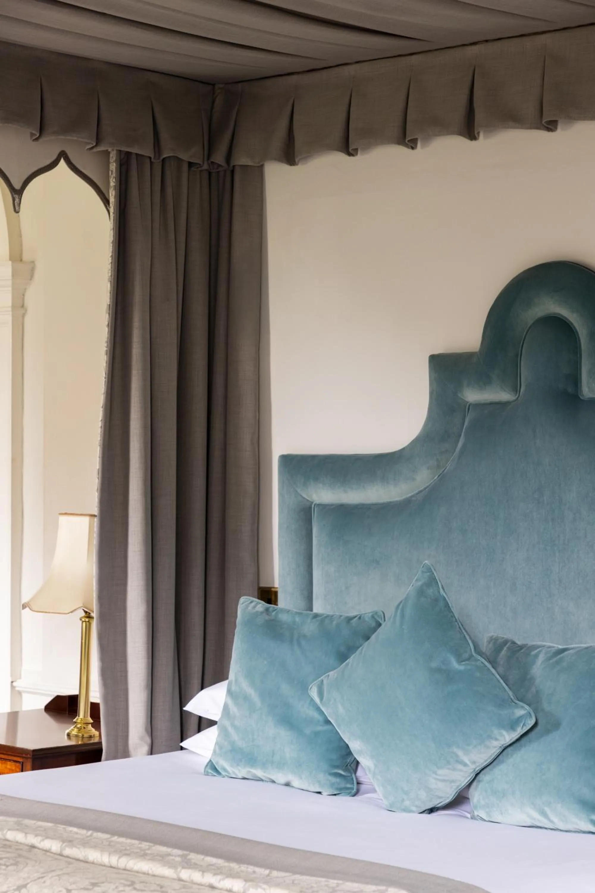 Bedroom, Bed in Hintlesham Hall Hotel