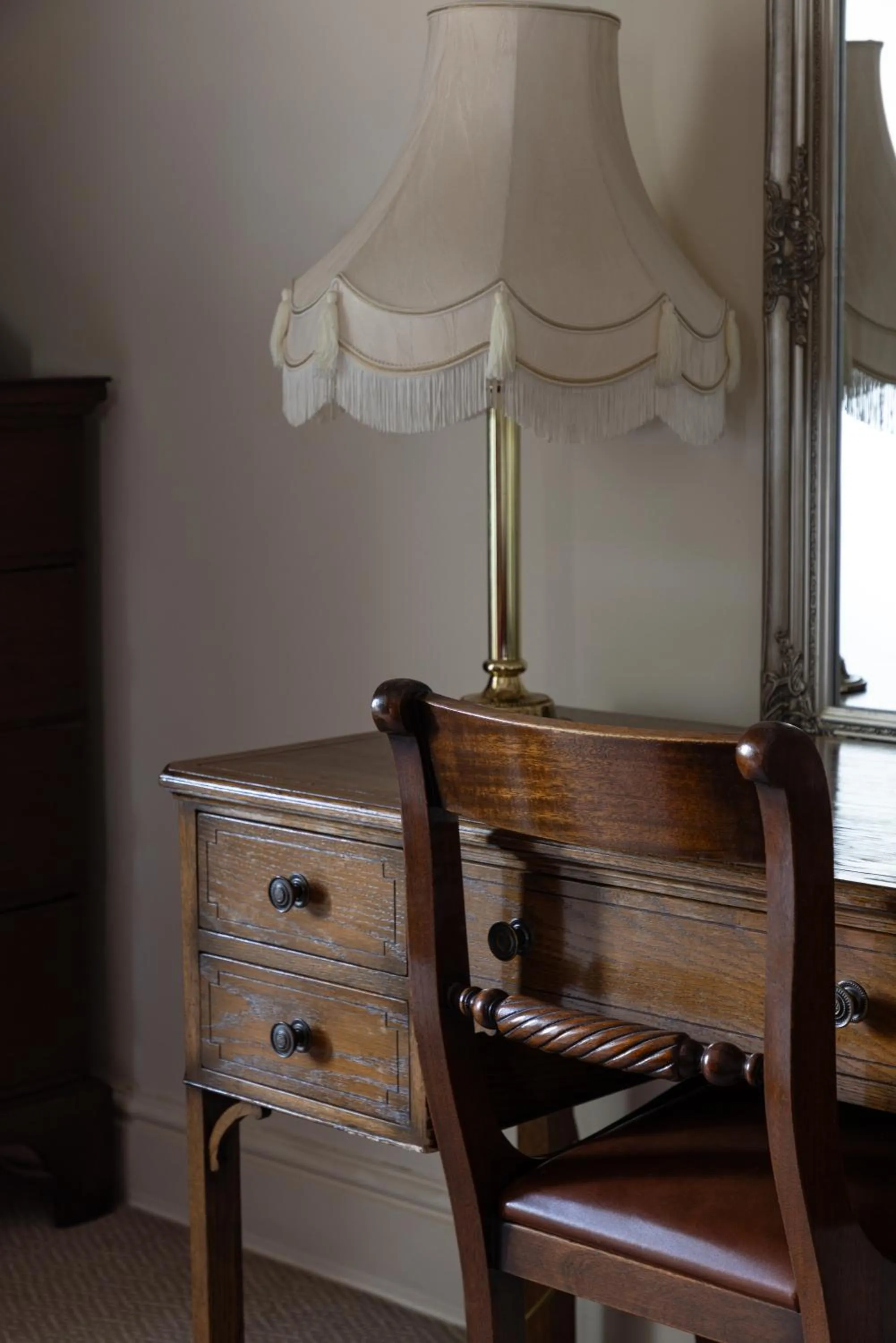 Bedroom in Hintlesham Hall Hotel