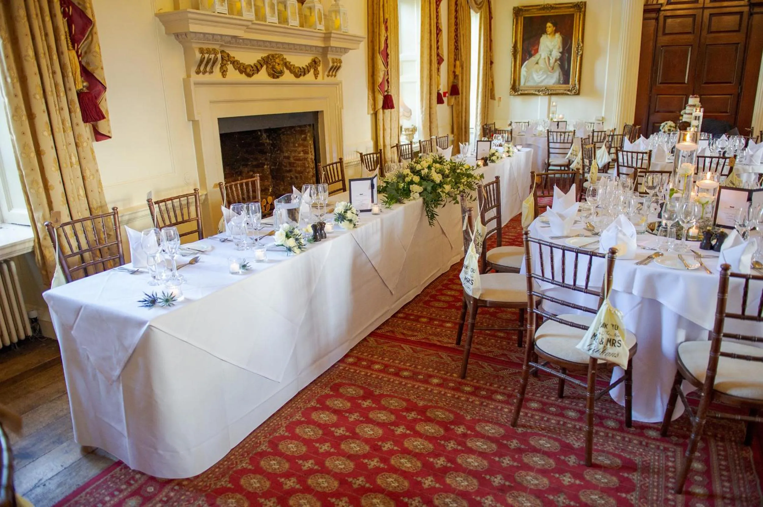 Banquet/Function facilities in Hintlesham Hall Hotel