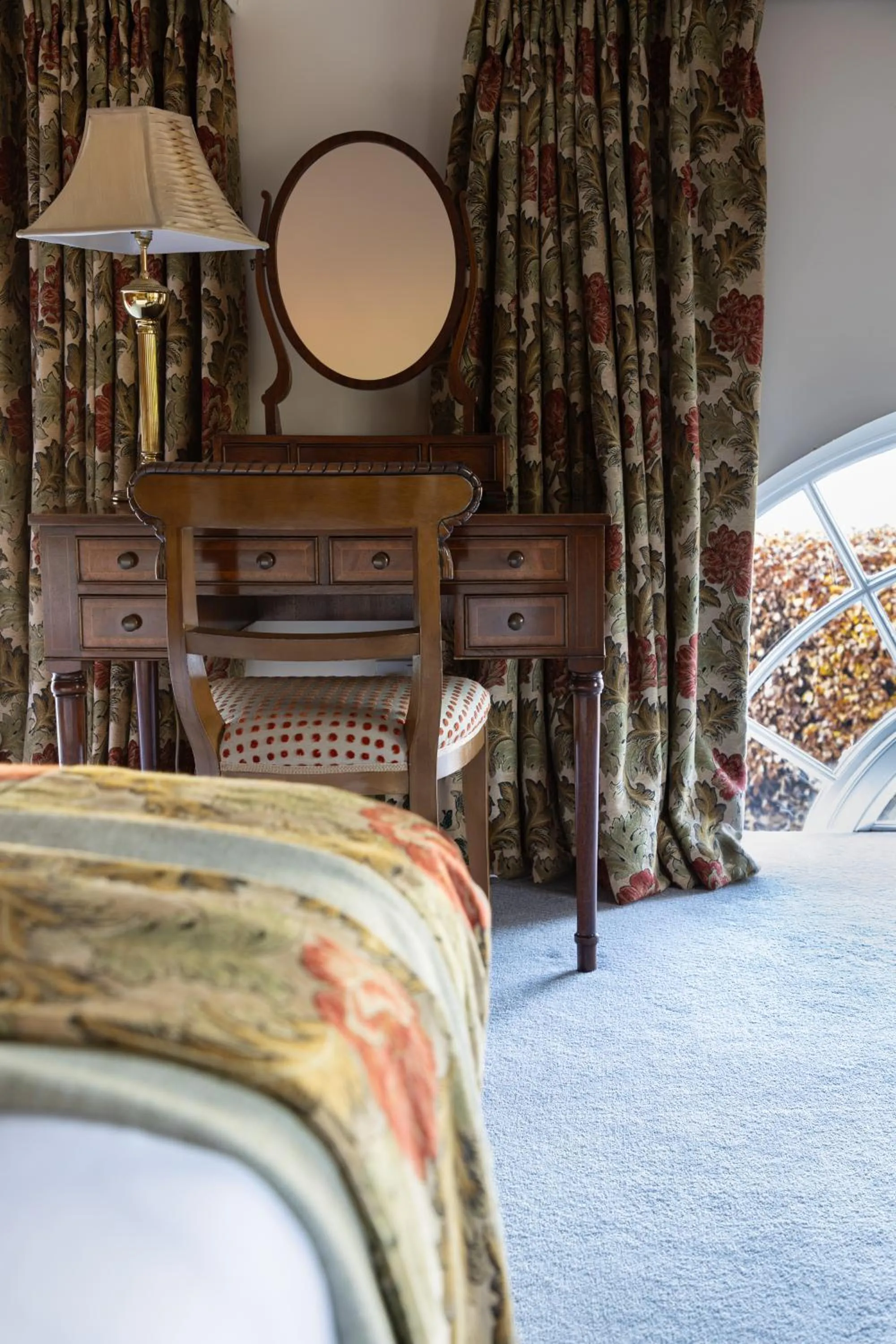 Bedroom, Bed in Hintlesham Hall Hotel