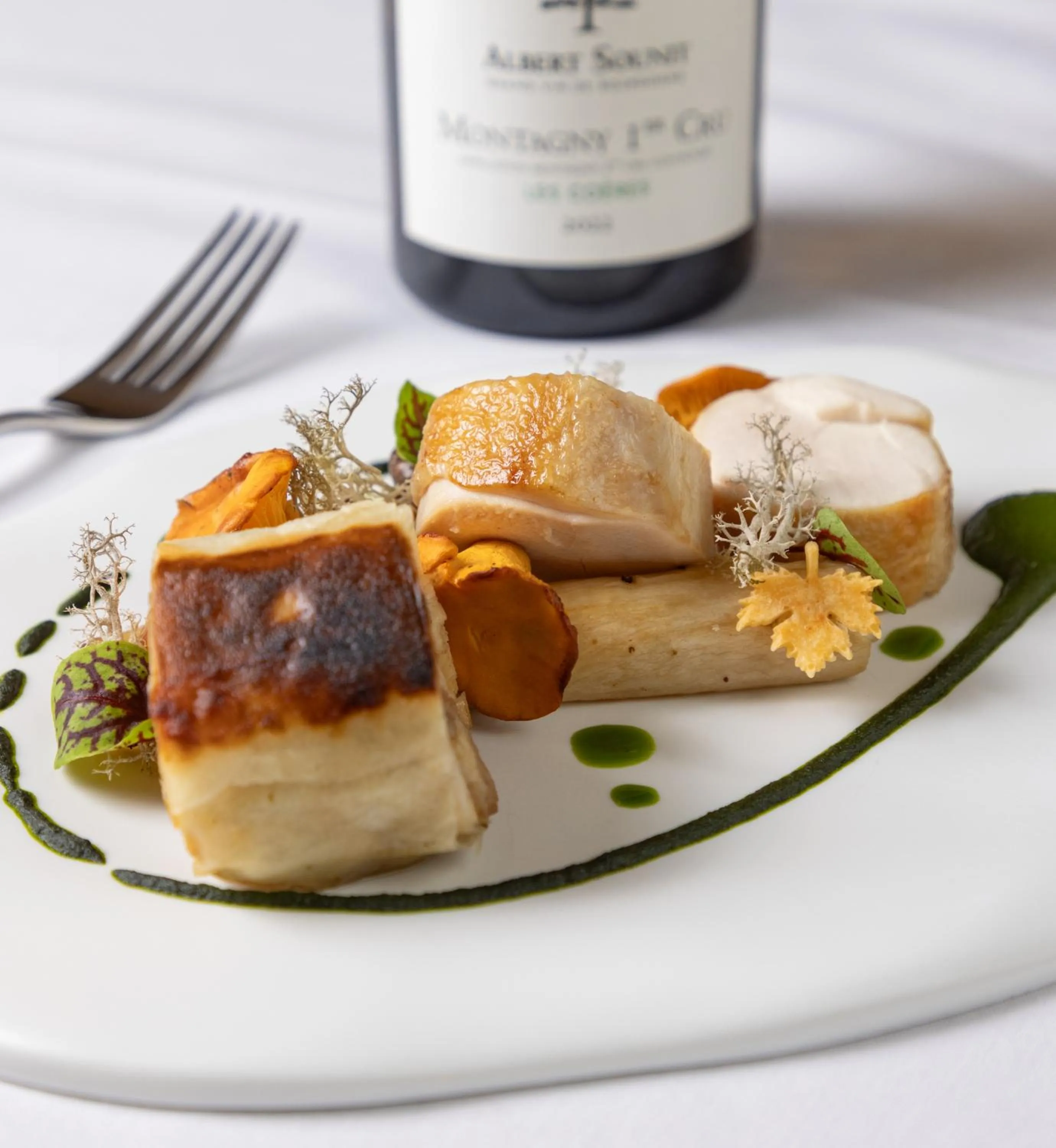 Food and drinks in Hintlesham Hall Hotel