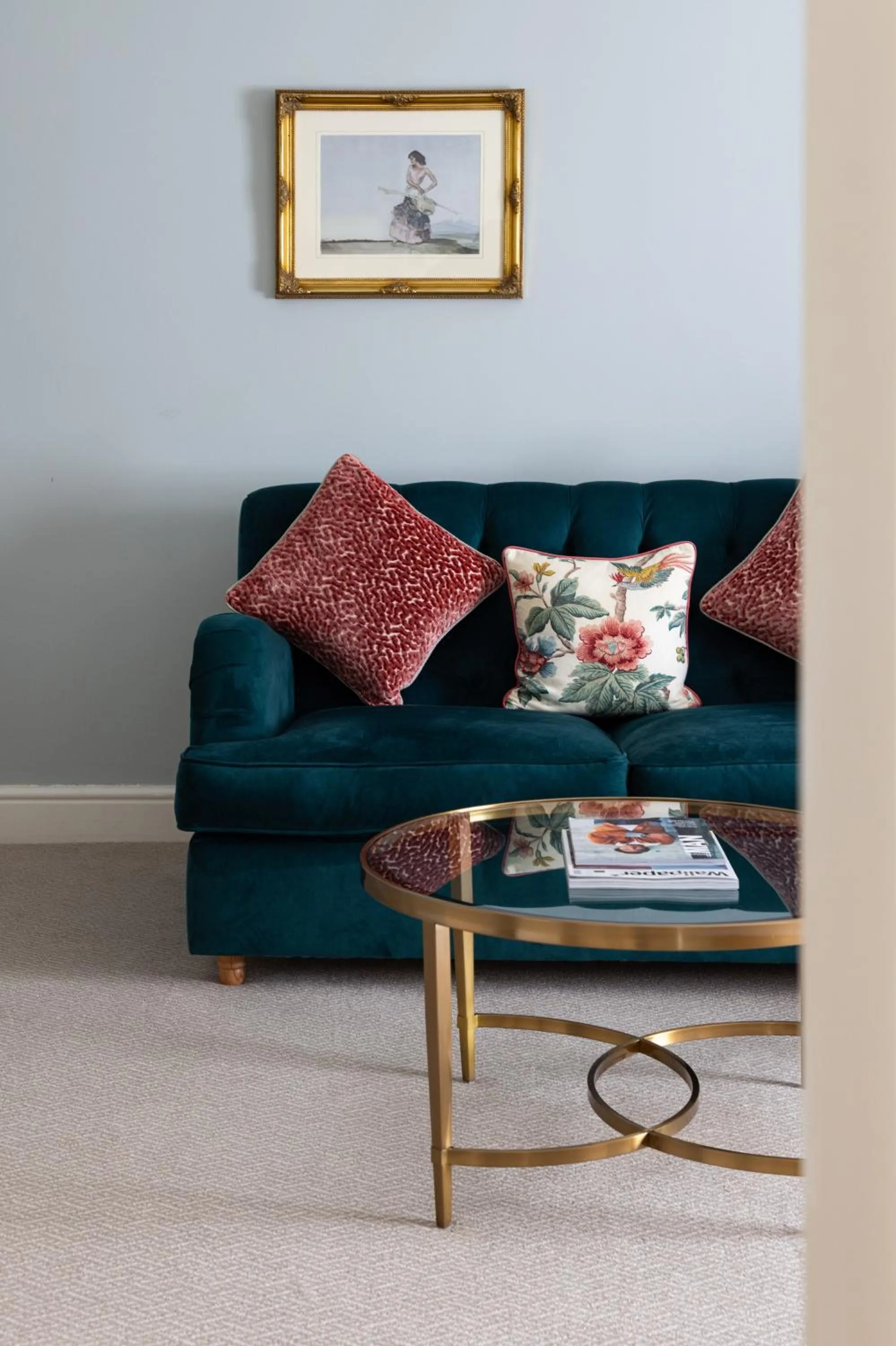 Bedroom in Hintlesham Hall Hotel