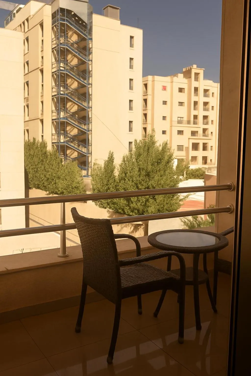 Balcony/Terrace in Aljamal Hotel
