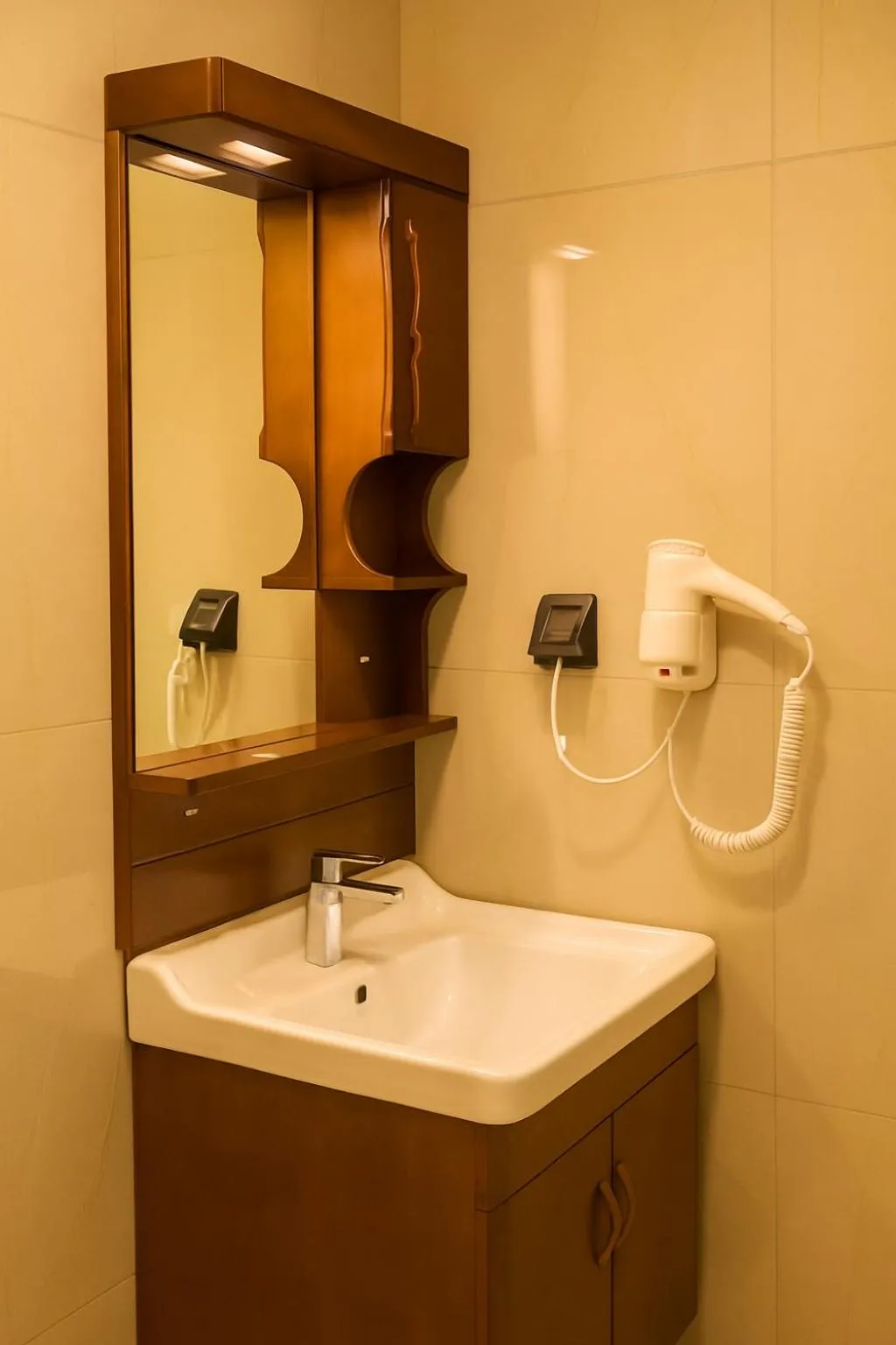 Bathroom in Aljamal Hotel