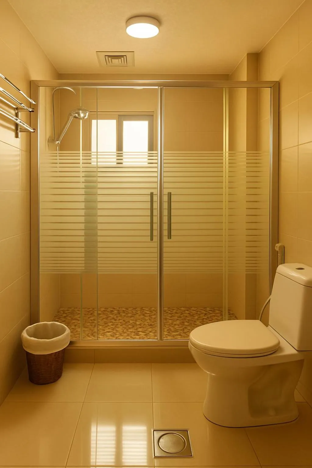 Bathroom in Aljamal Hotel