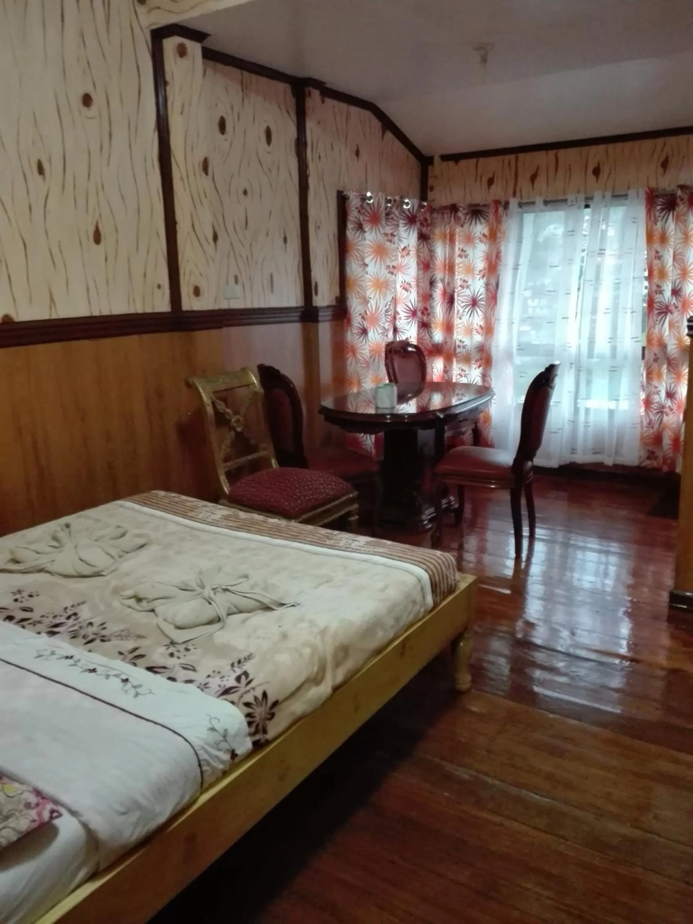 Bed in Koreen guest house