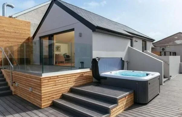 Property building in Polurrian on the Lizard