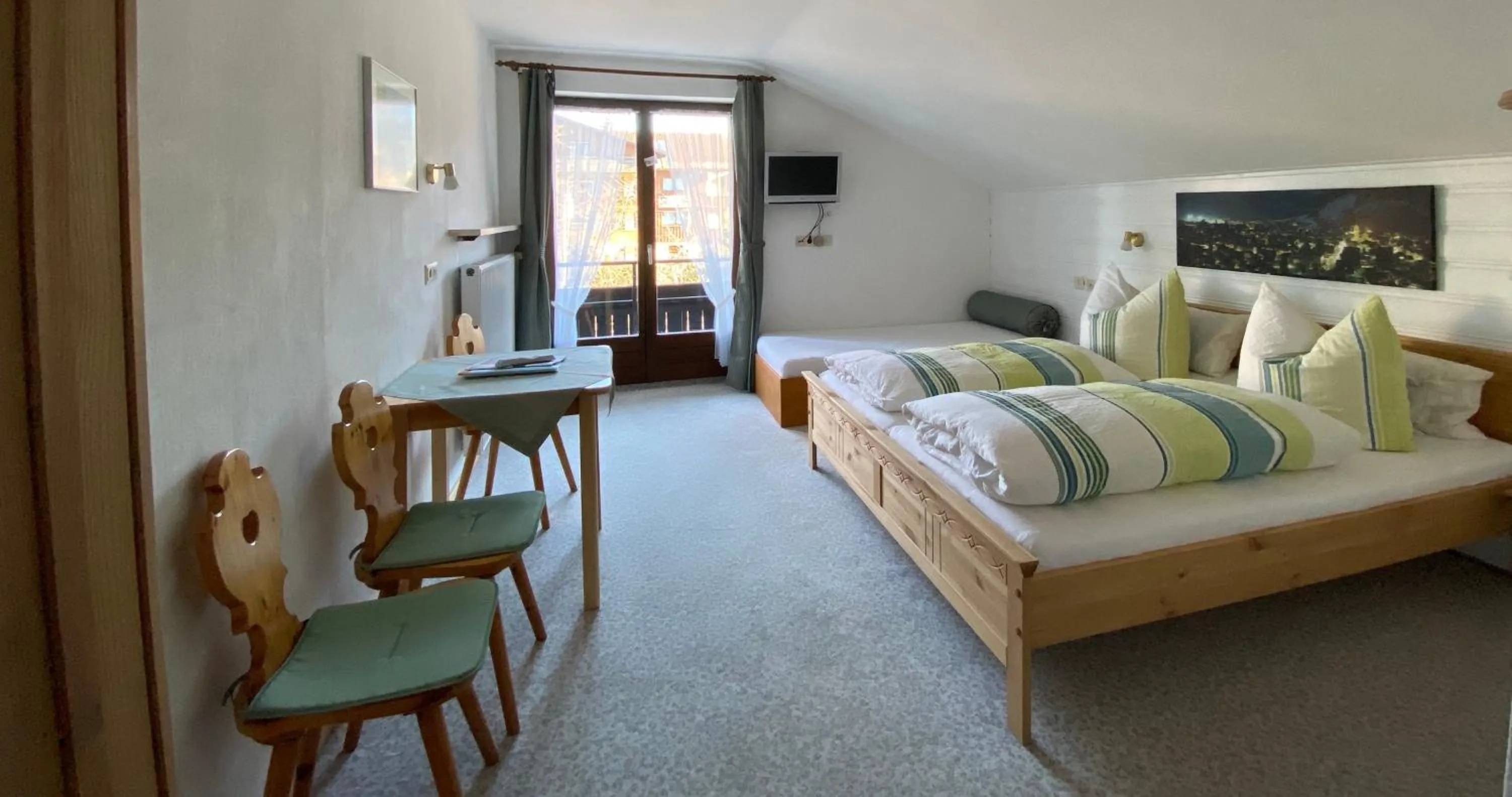 Bed in Landhaus Nagelfluh