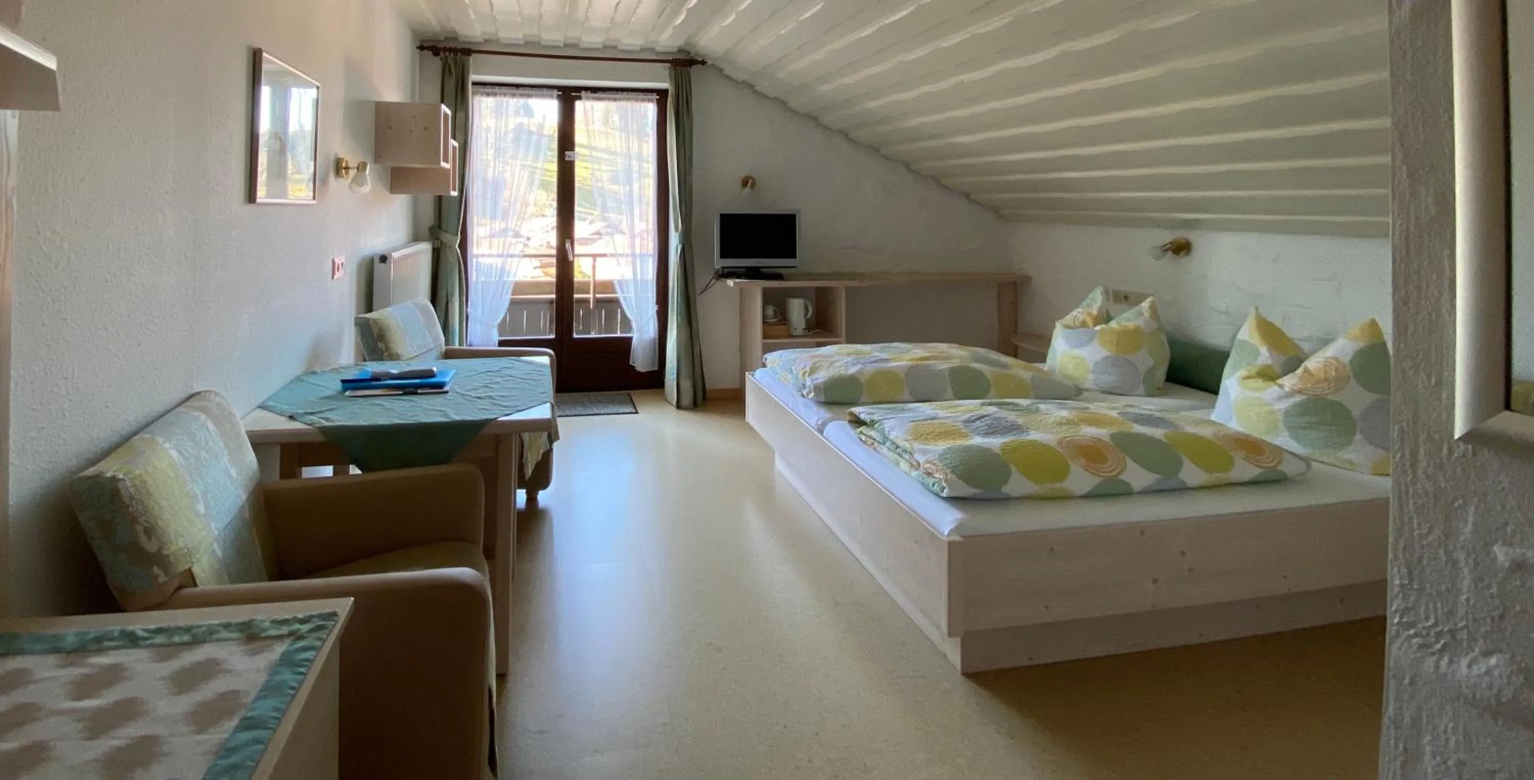 Bed in Landhaus Nagelfluh