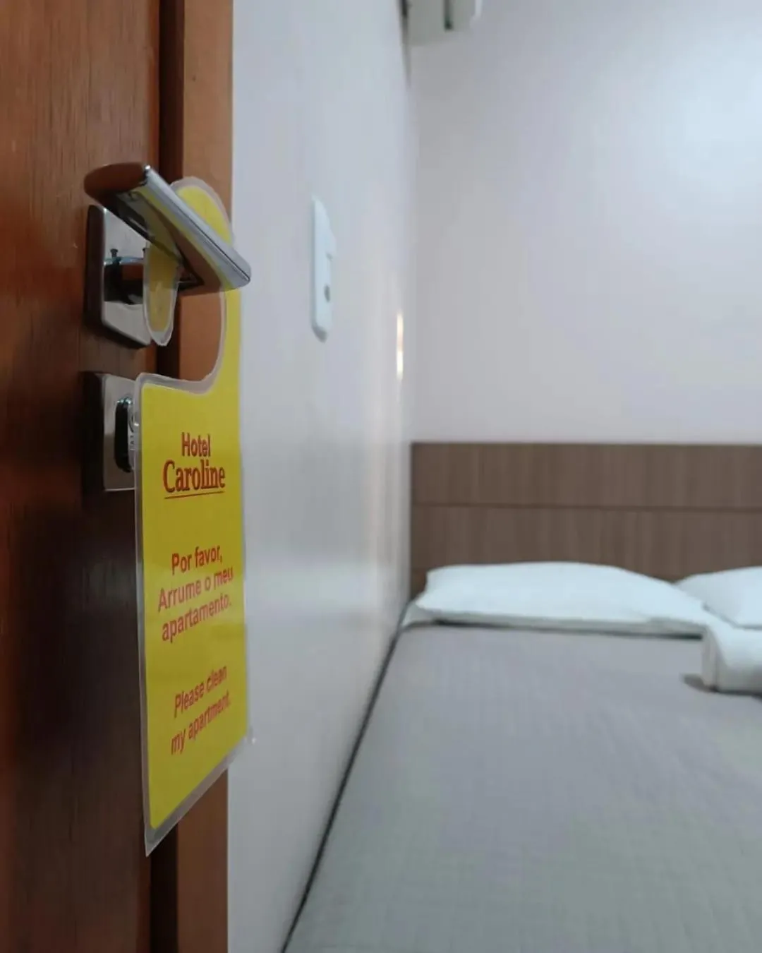 Bed in Hotel Caroline