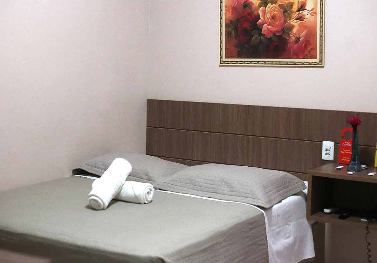 Bed in Hotel Caroline