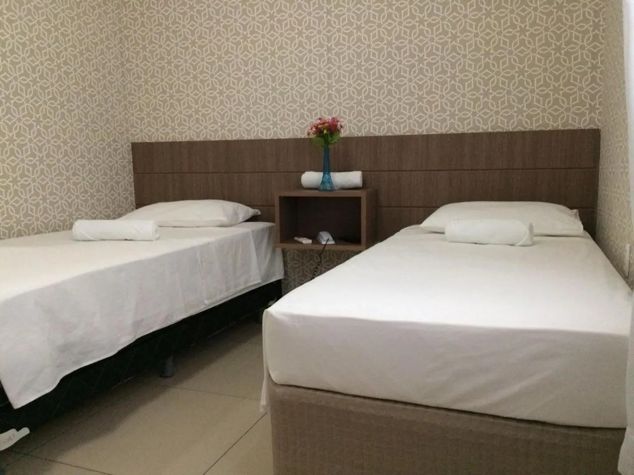 Bed in Hotel Caroline