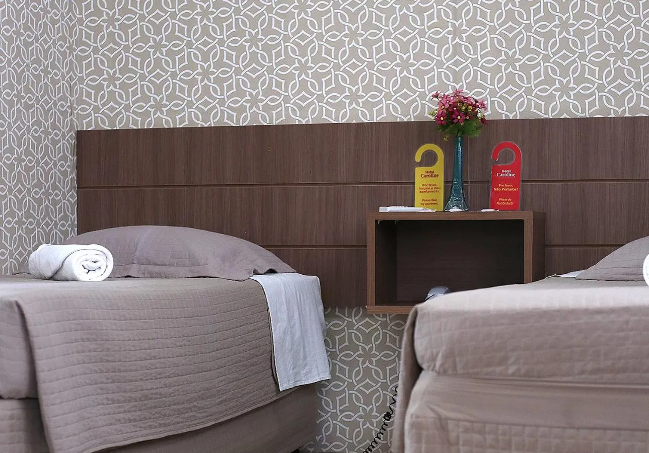 Bed in Hotel Caroline