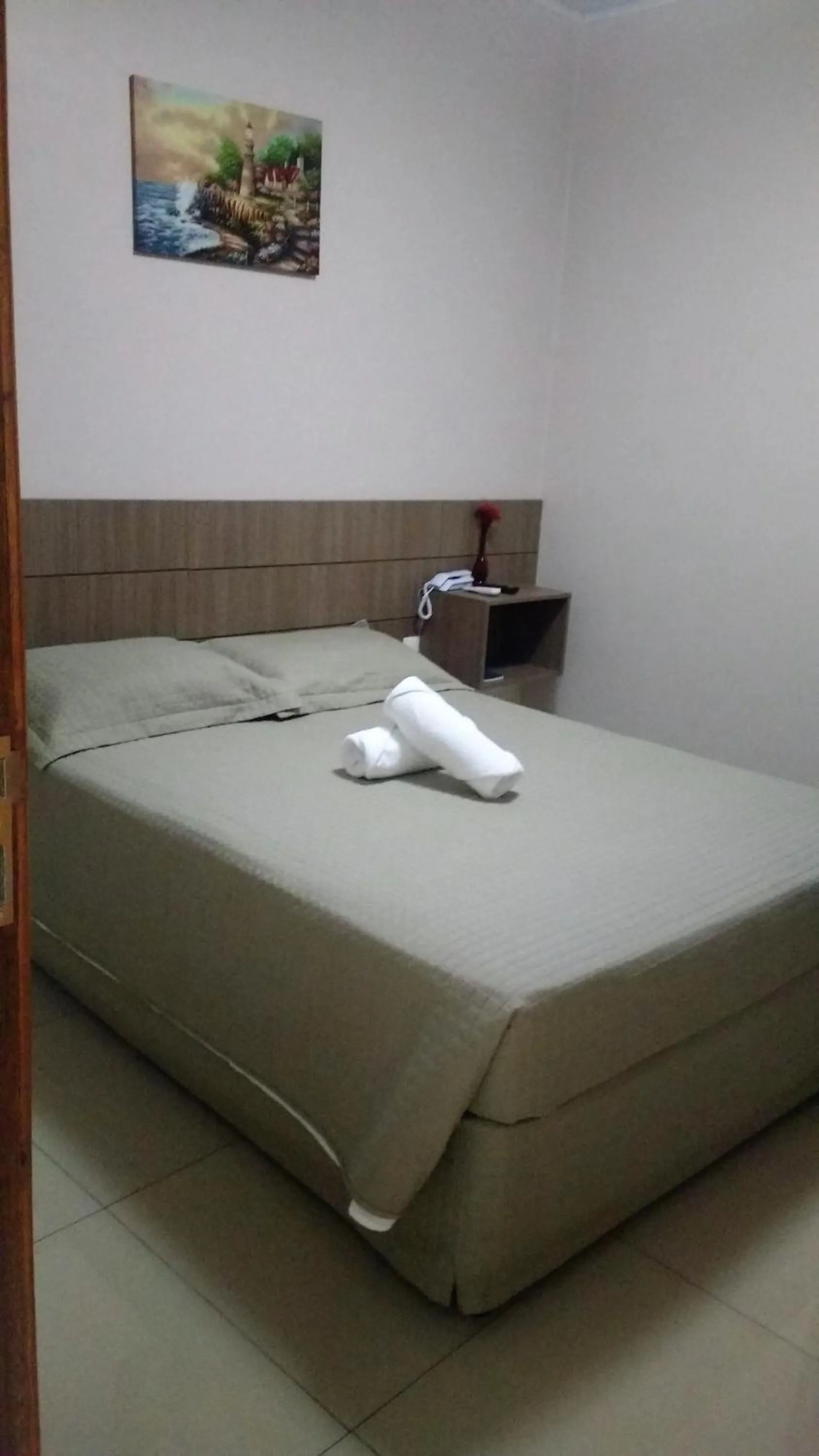 Bed in Hotel Caroline