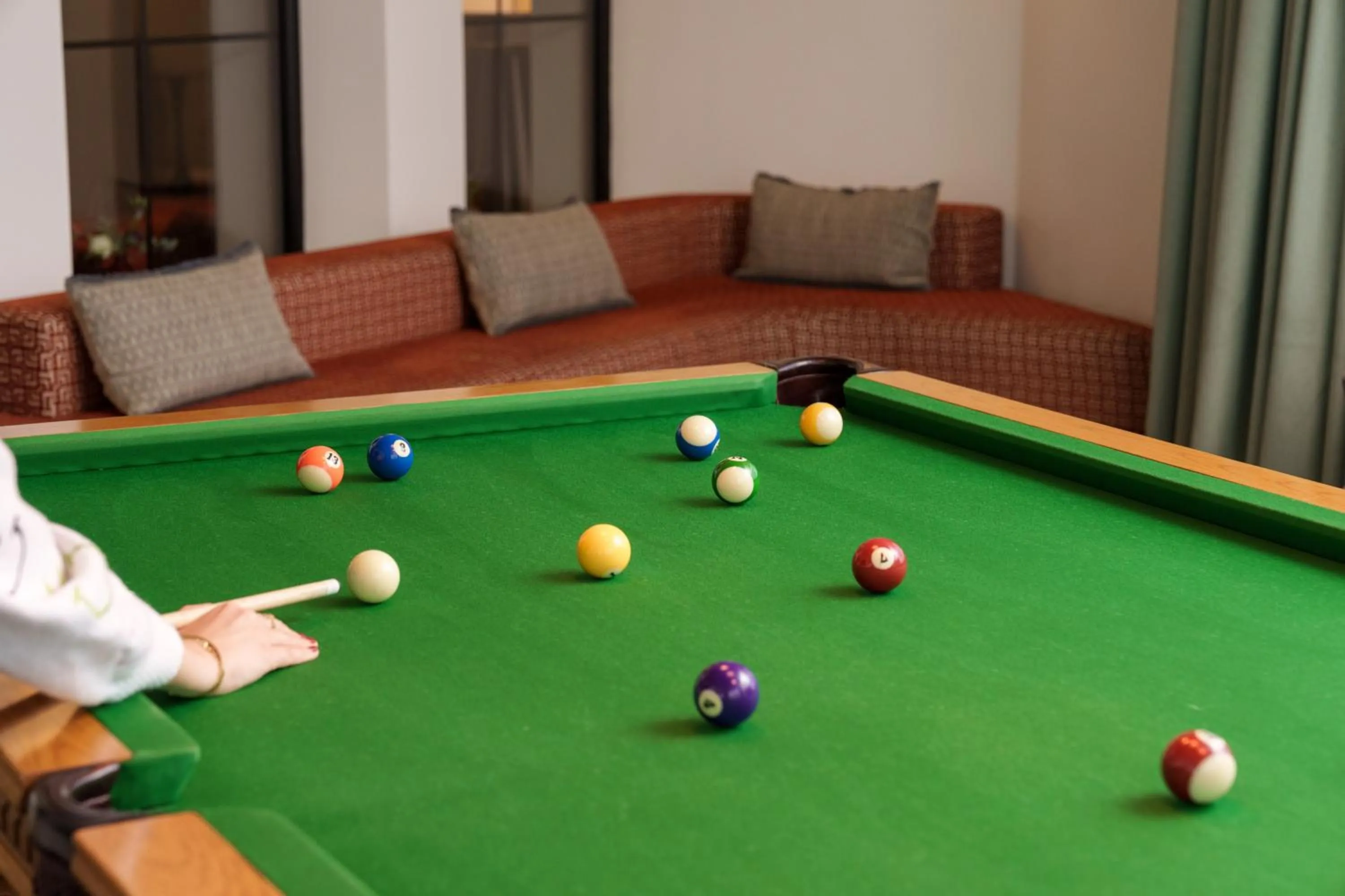 Billiard in The Relais Cooden Beach and Spa