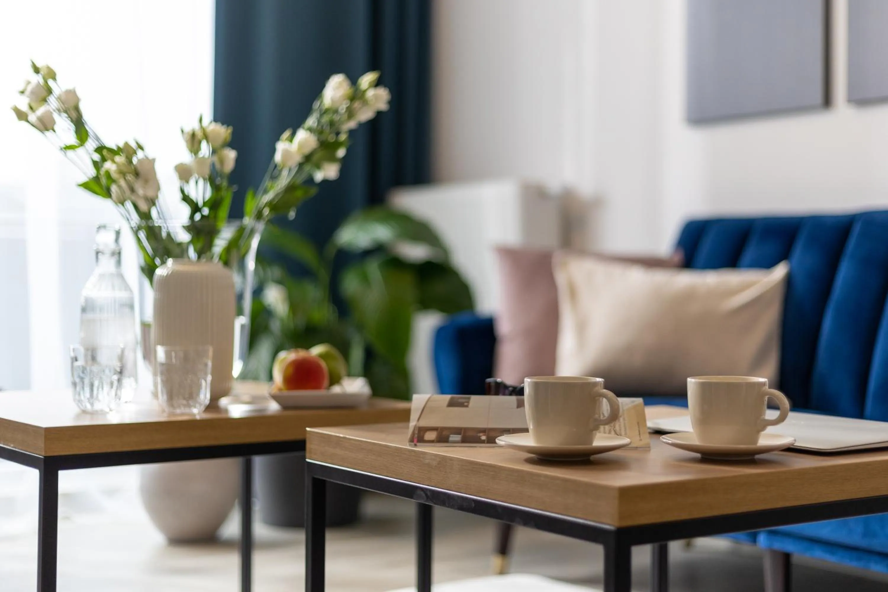 Living room in Apartment Dąbrowskiego by The Railway Station Wroclaw