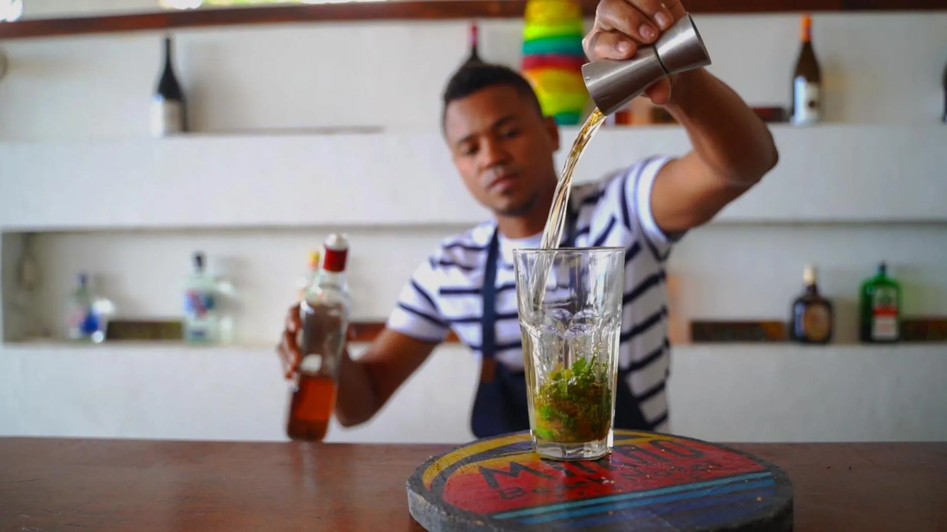 Staff in Makao Beach Hotel