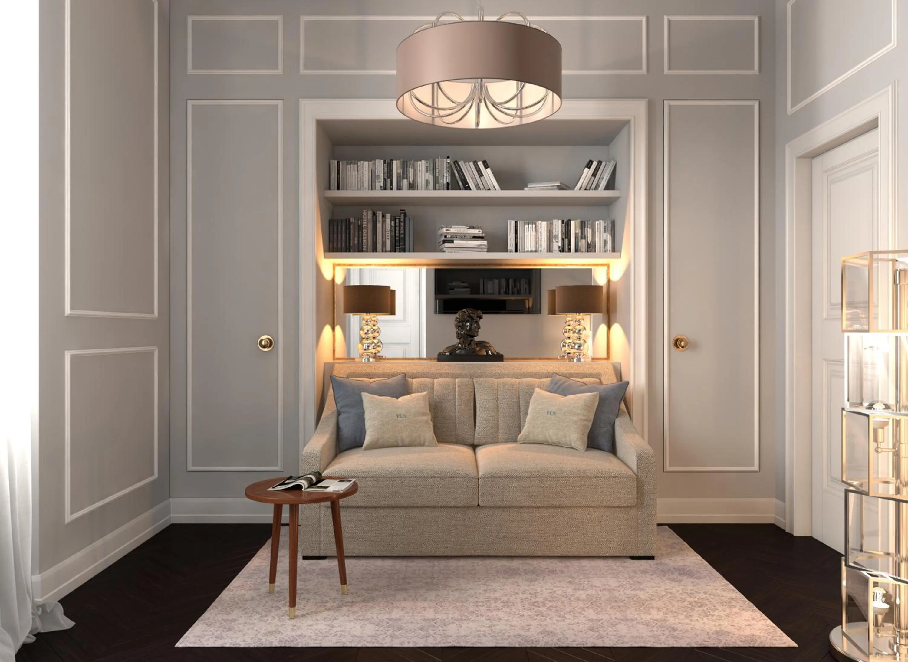 Living room in Florence Luxury Guest House