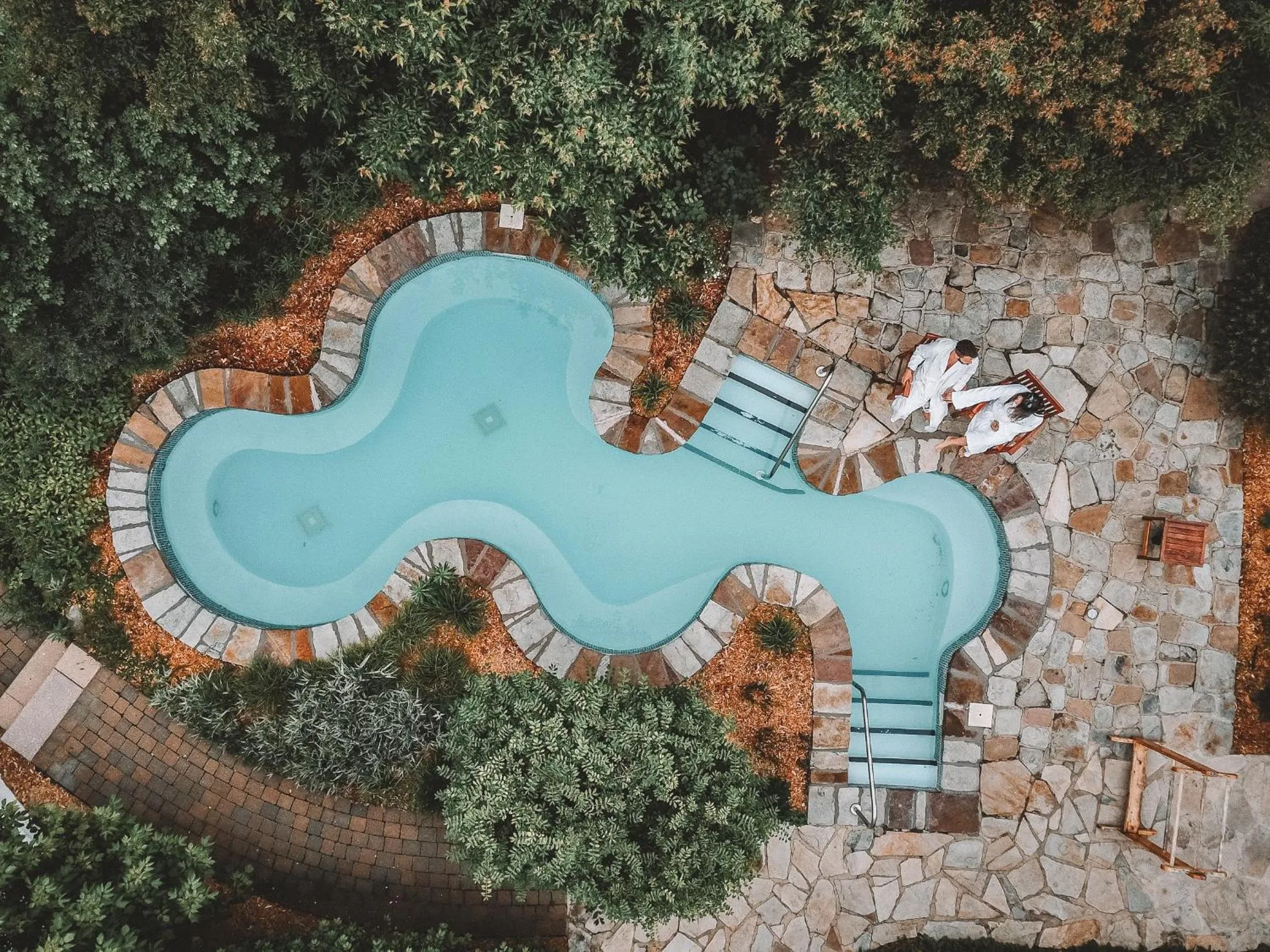 Bird's eye view in Hôtel Le Bonne Entente
