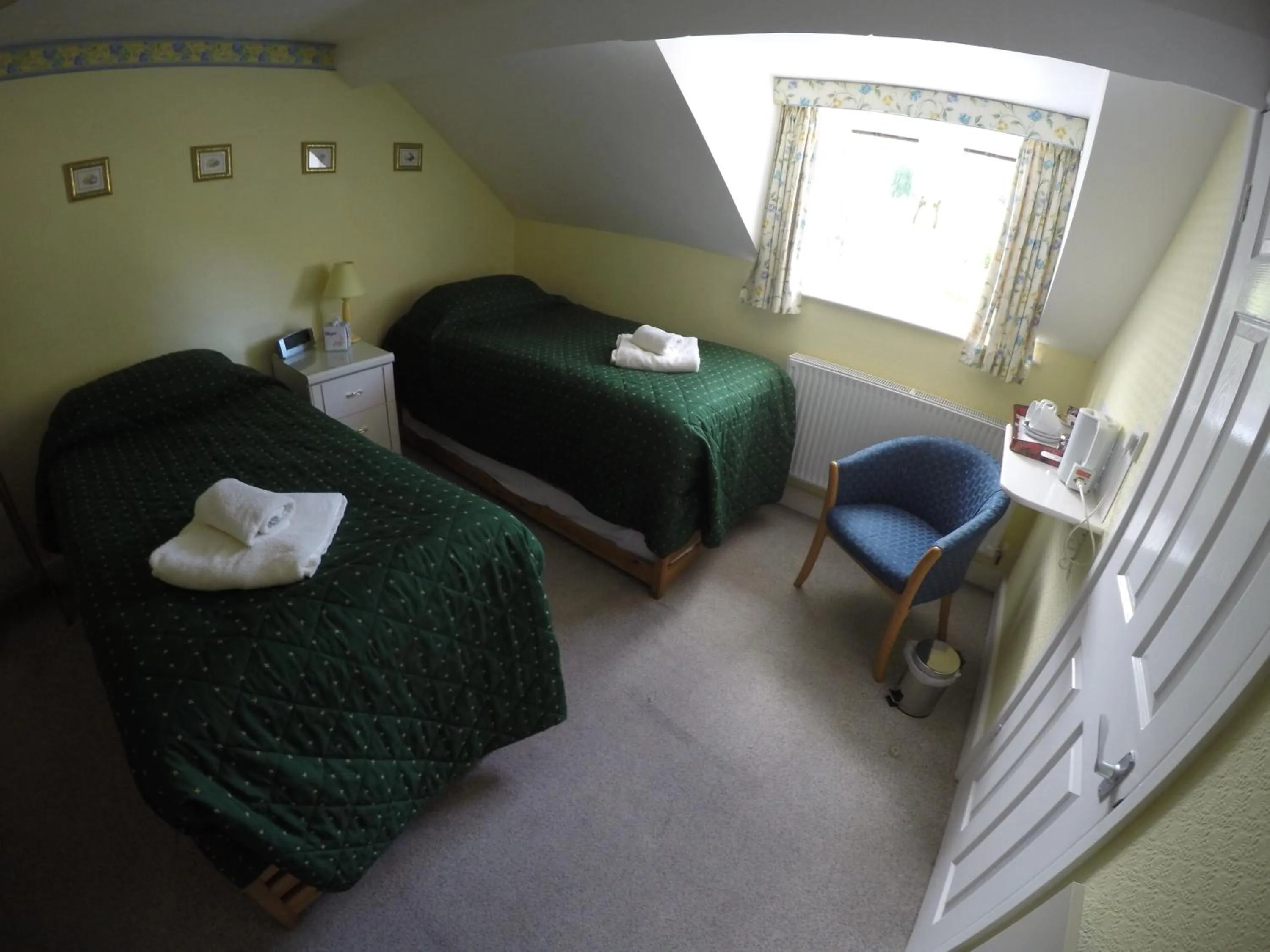 Bed in Yarn Market Hotel