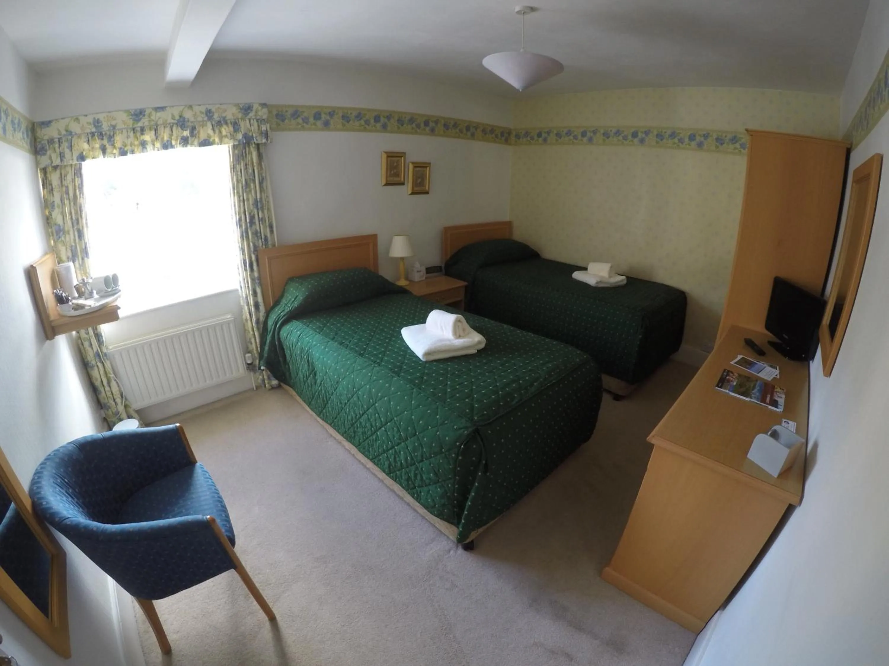 Bed in Yarn Market Hotel