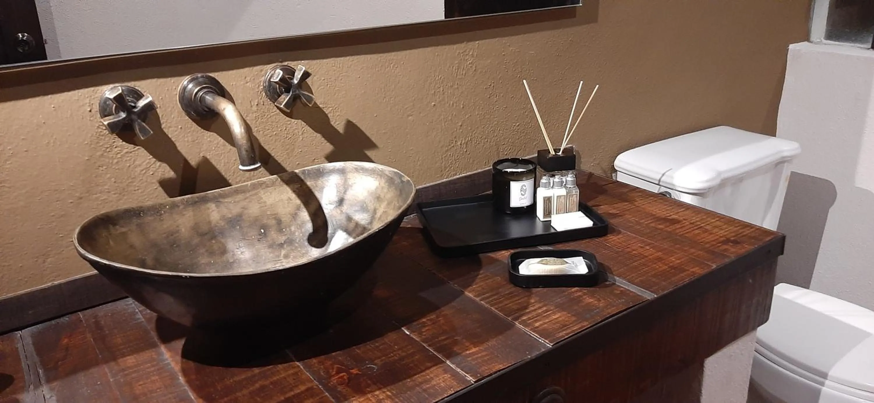 Bathroom in Hacienda El Salitre Hotel & Spa