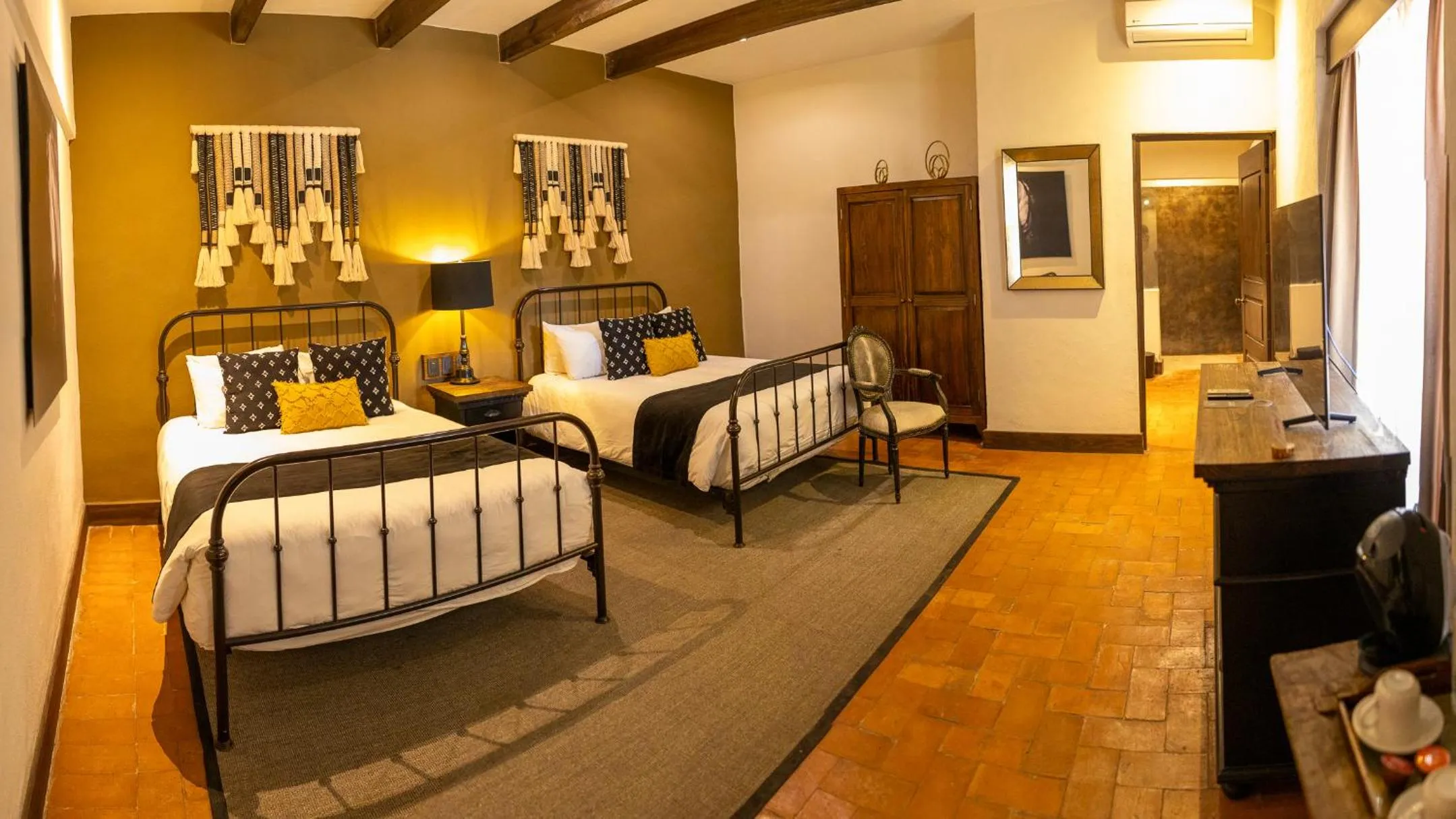 Photo of the whole room, Bed in Hacienda El Salitre Hotel & Spa