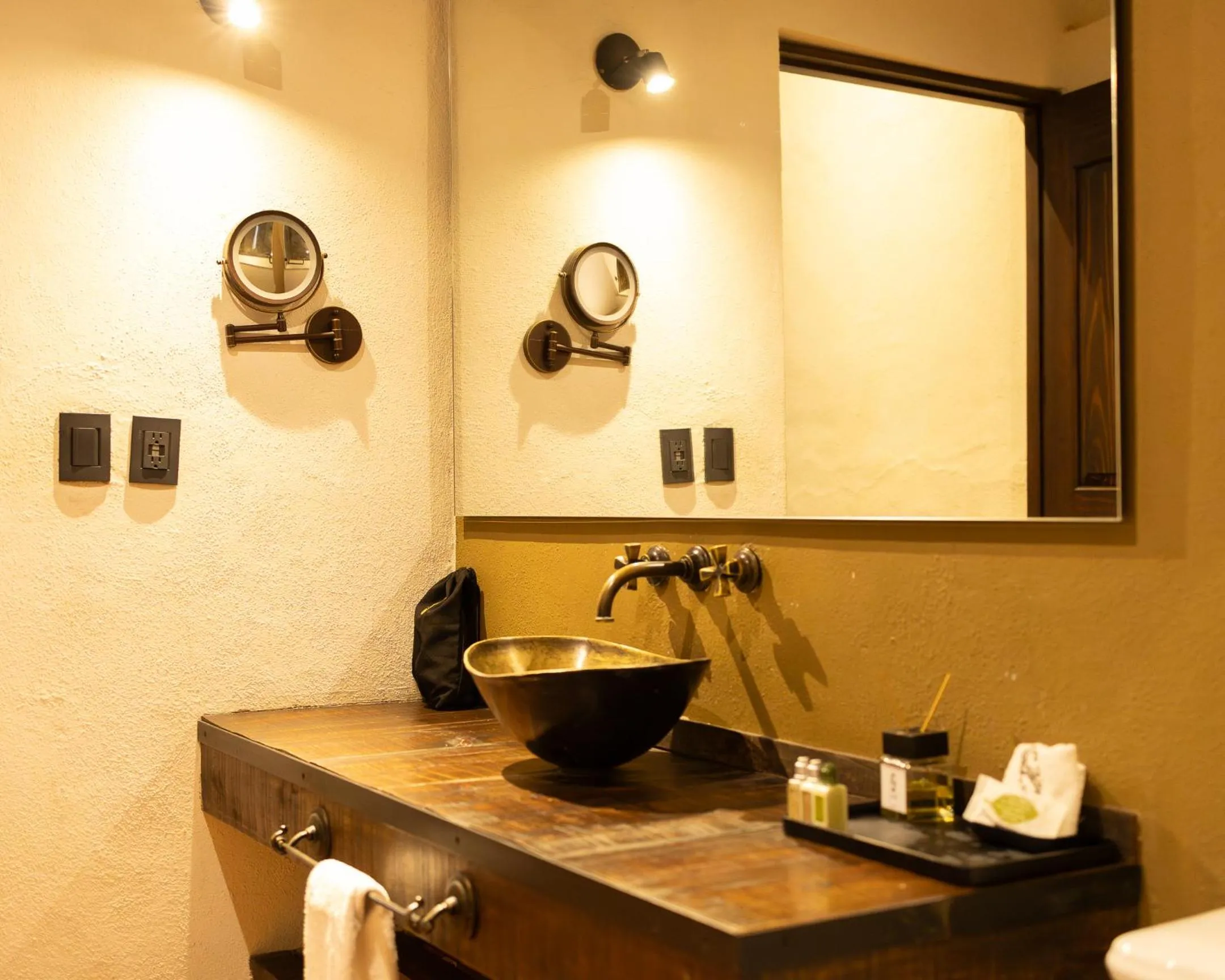 Bathroom in Hacienda El Salitre Hotel & Spa