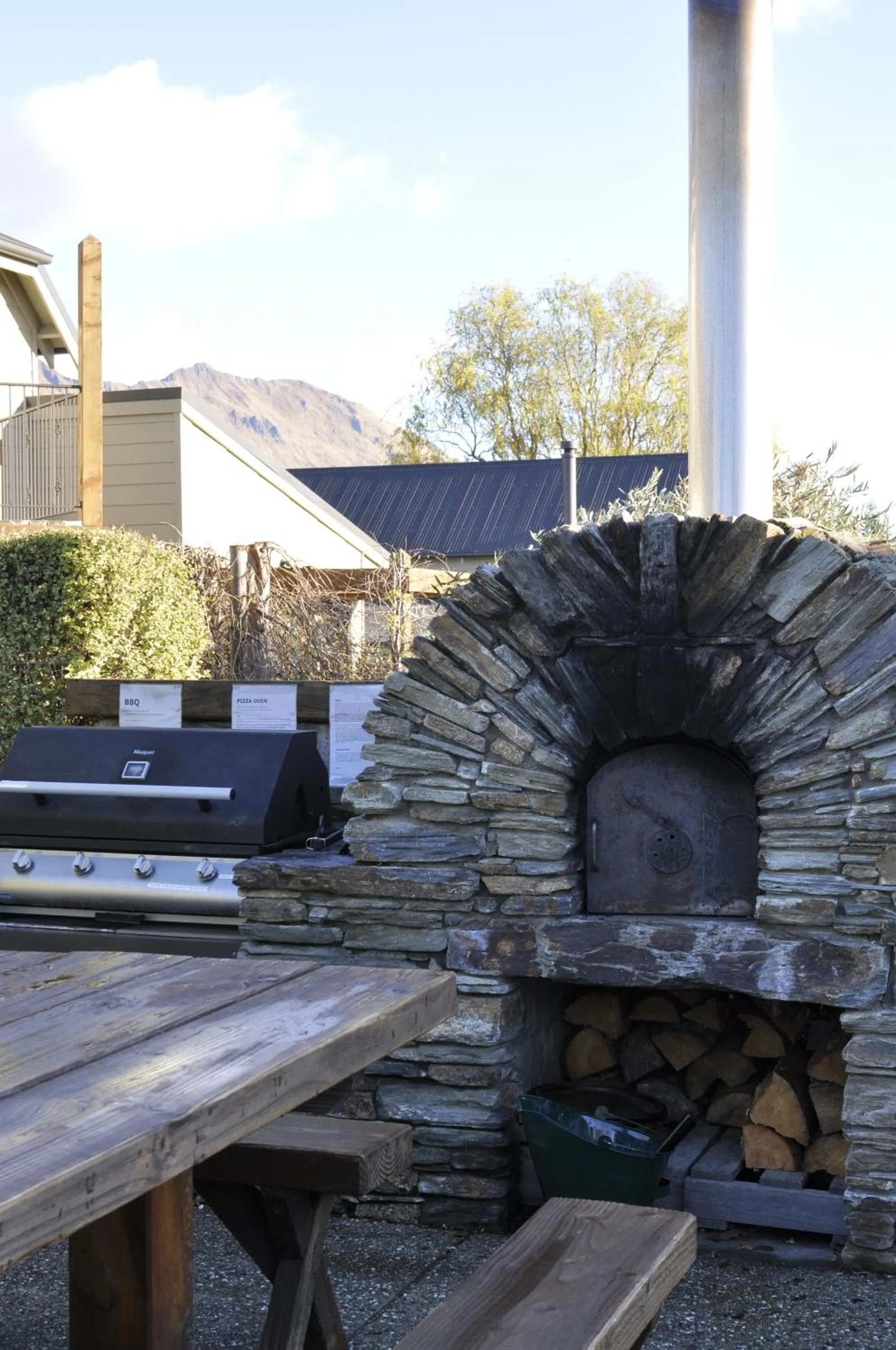 BBQ facilities in Lansdown Peaks Apartments