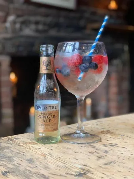 Drinks in The Black Horse Inn