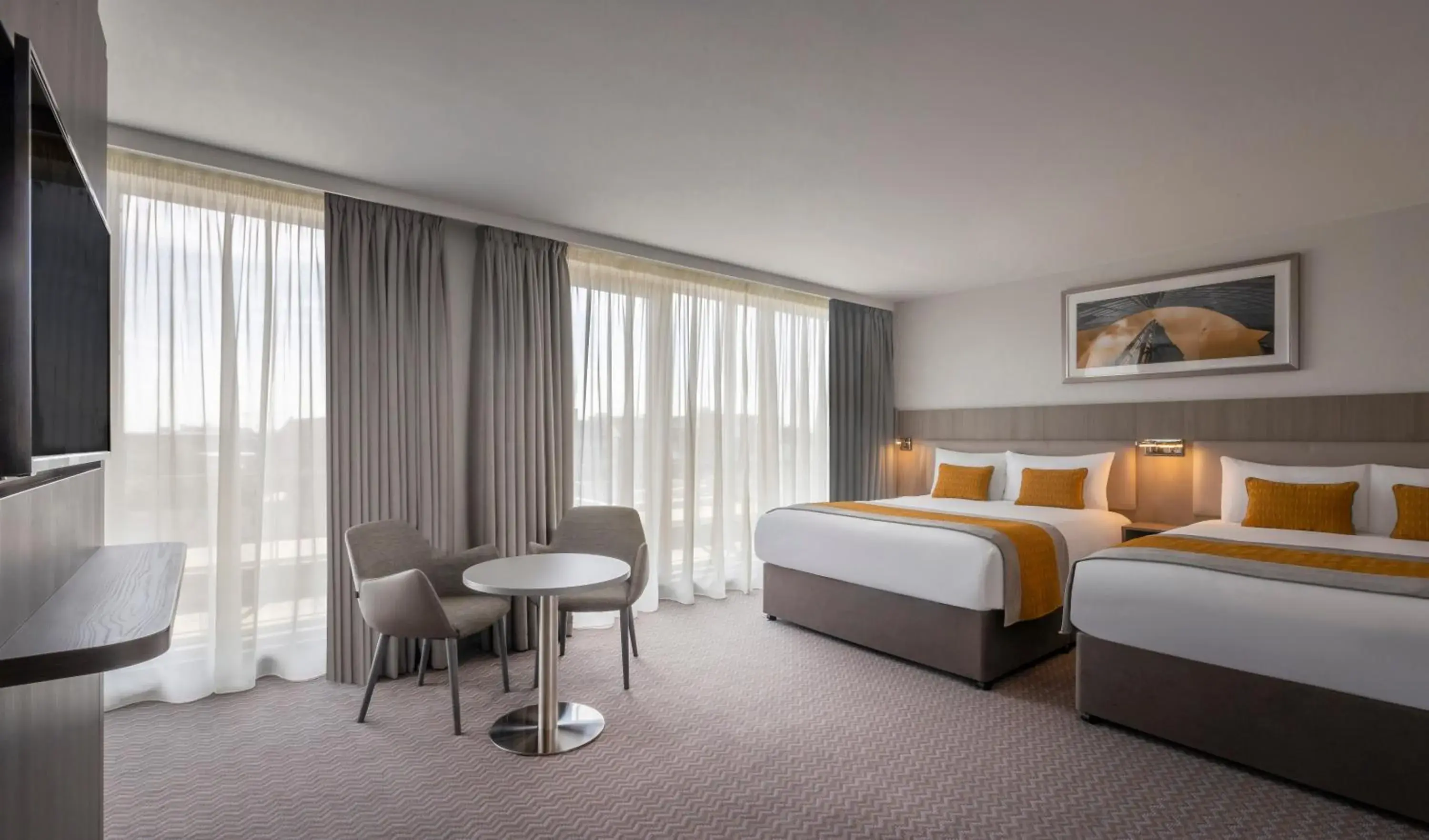 Bedroom, Bed in Maldron Hotel Smithfield Dublin City Bedroom, Bed in Maldron Hotel Smithfield Dublin City