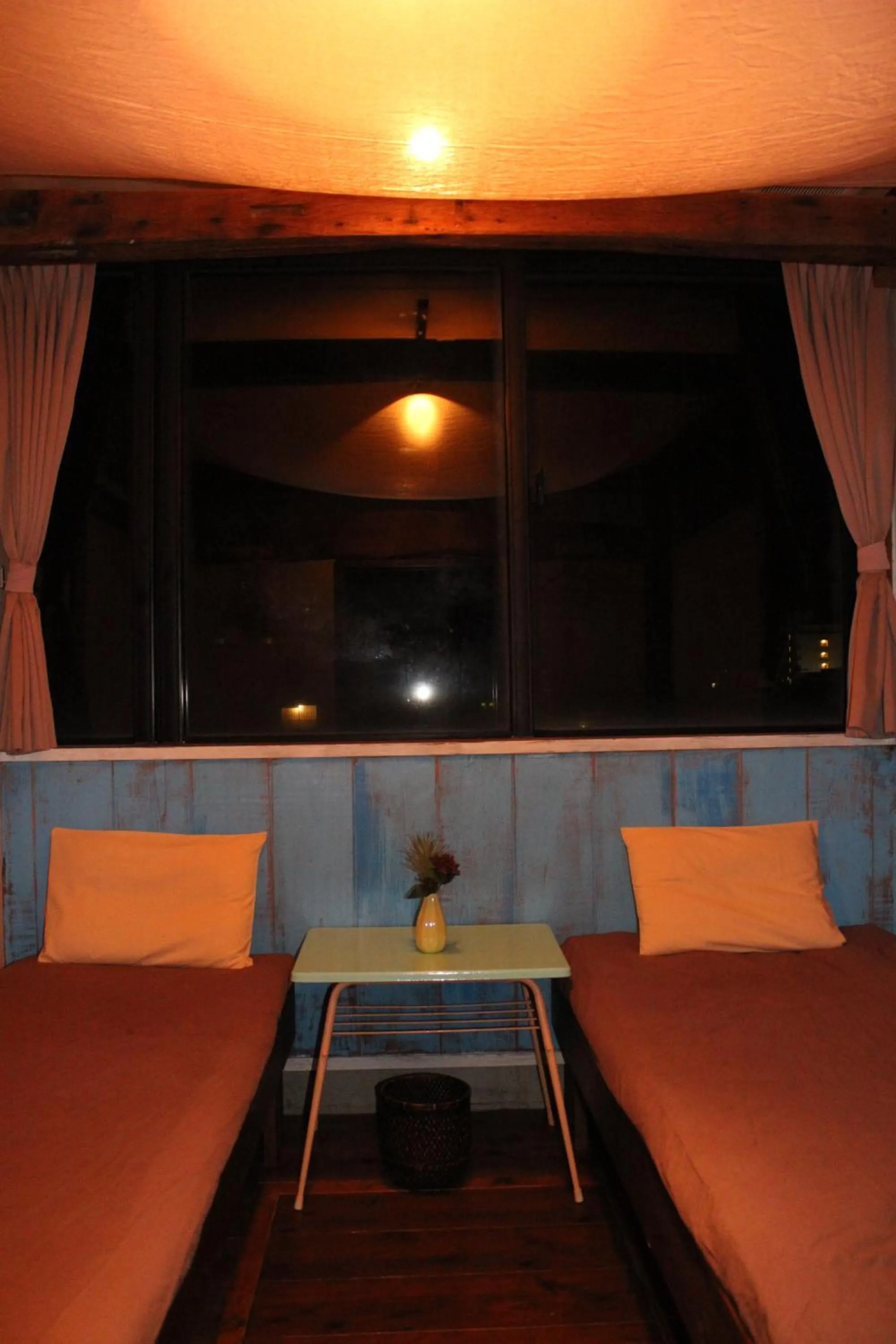 Bed in guest house Holoholo Ishigakijima