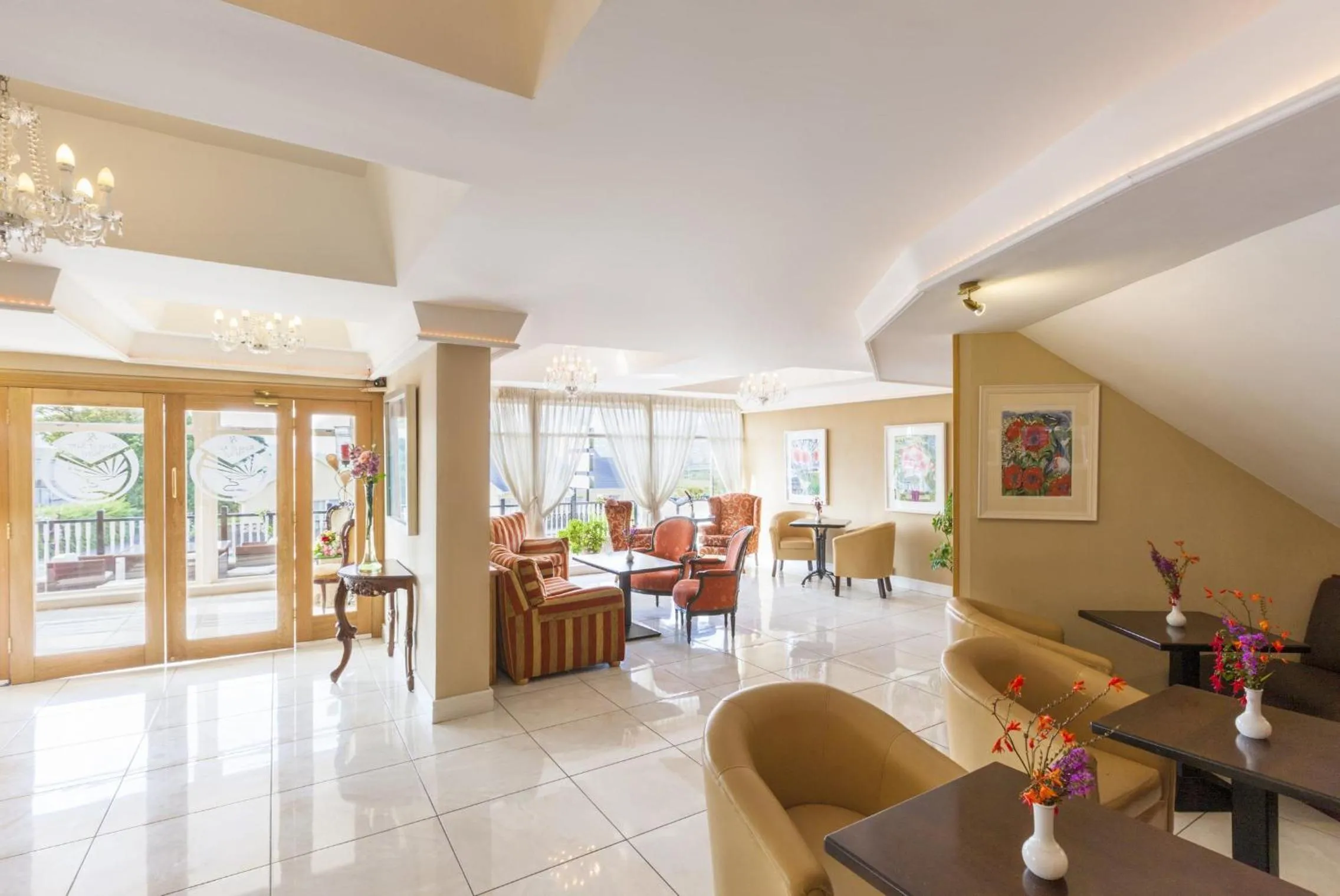 Seating area in Ring of Kerry Hotel