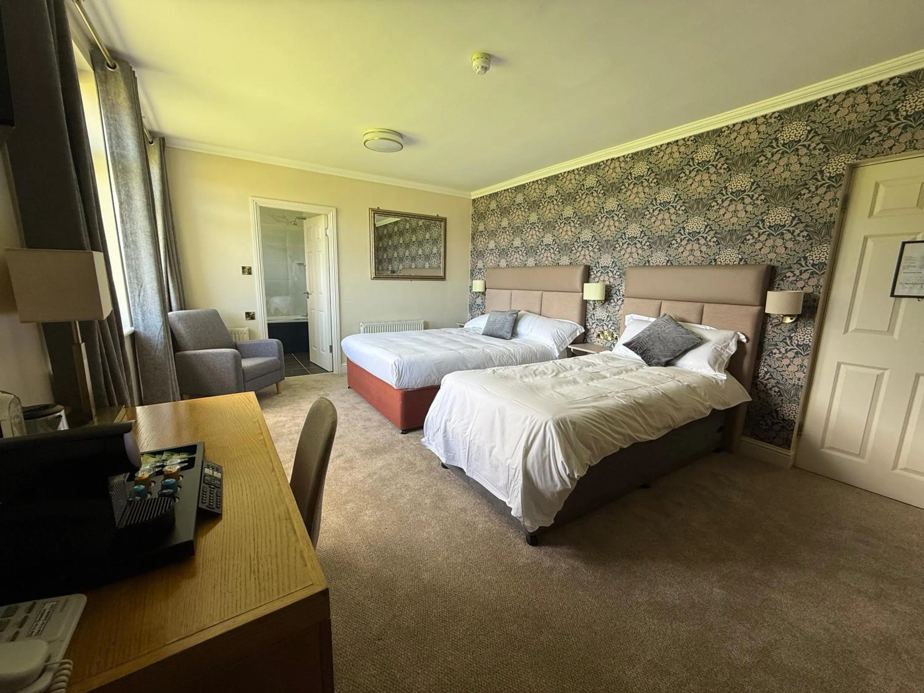 Bed in Ring of Kerry Hotel
