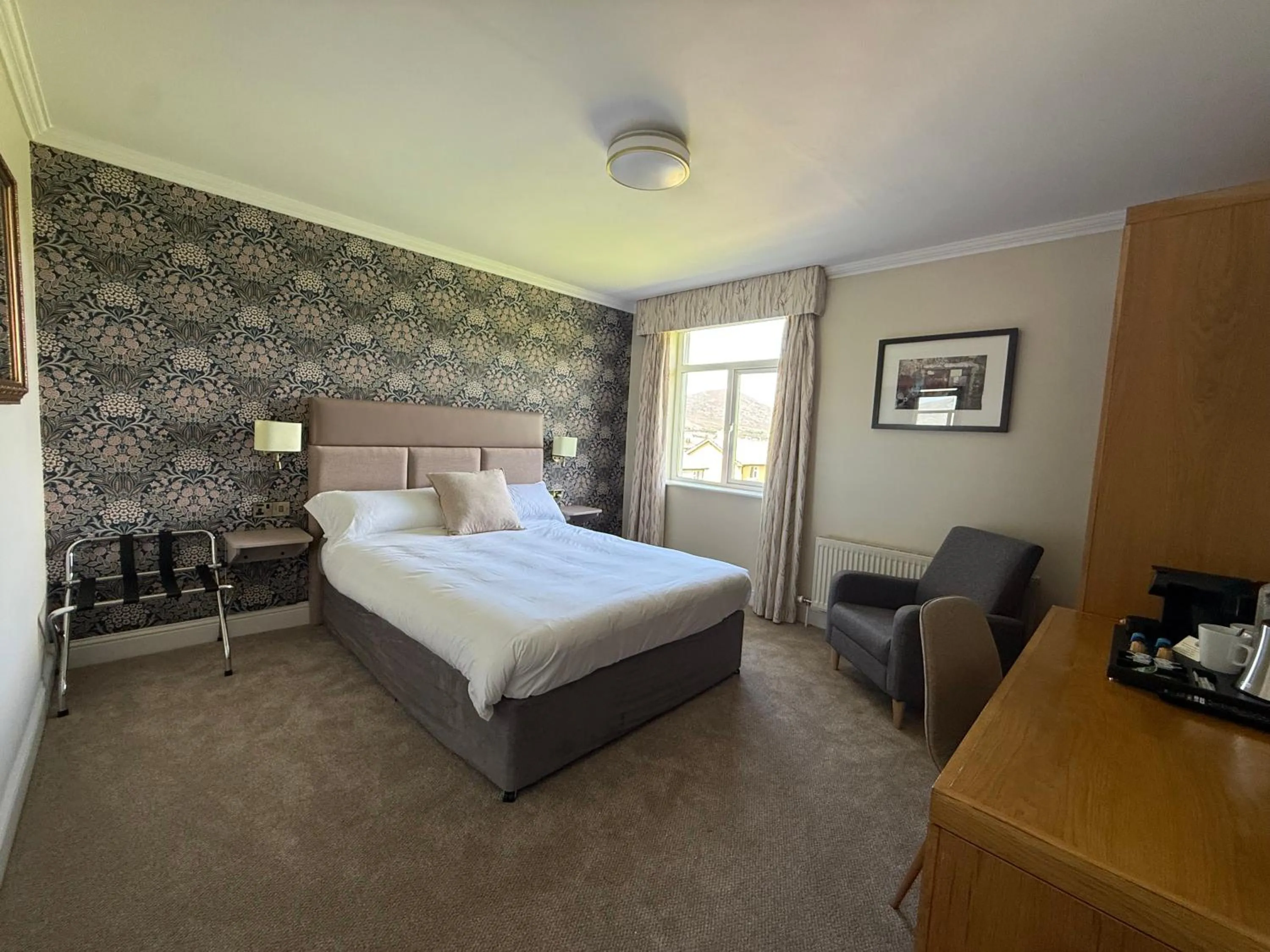 Bed in Ring of Kerry Hotel