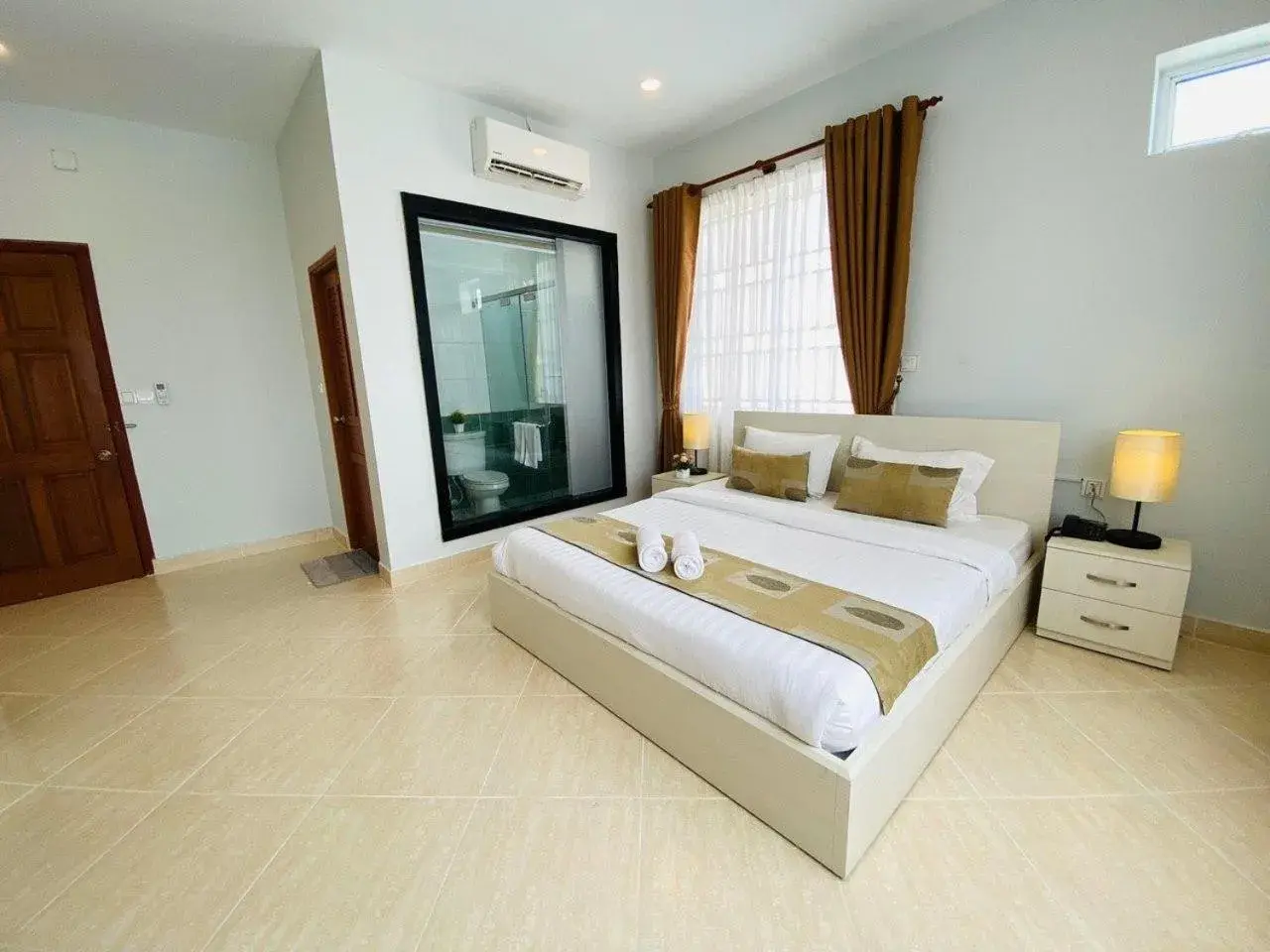 Bedroom, Bed in MekongView 1 CondoTel Bedroom, Bed in MekongView 1 CondoTel