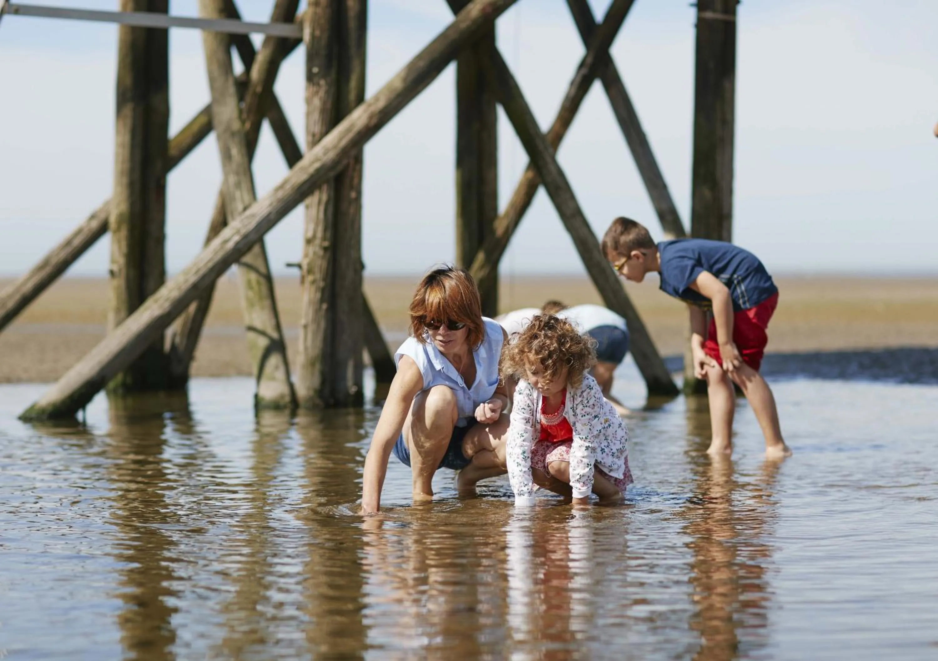 Family in BREVOCEAN Chb calme Côte Atlantique