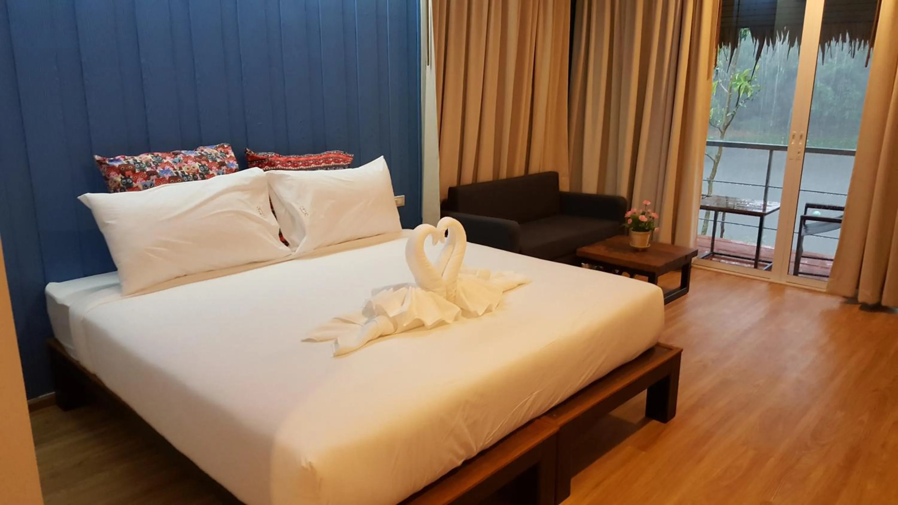 Bed in Narinfah Resort