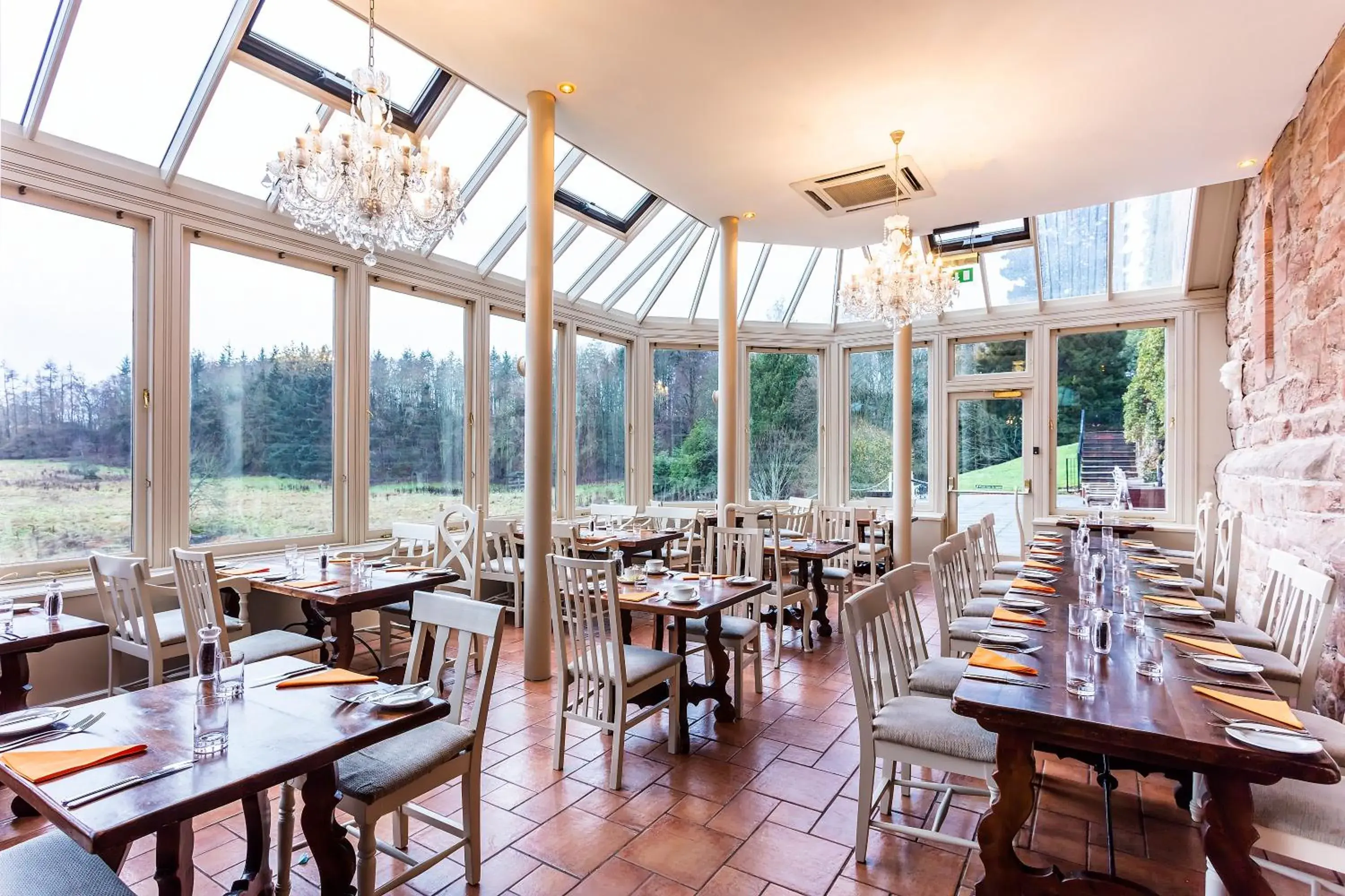 Restaurant/places to eat in Dalhousie Castle Hotel Restaurant/places to eat in Dalhousie Castle Hotel