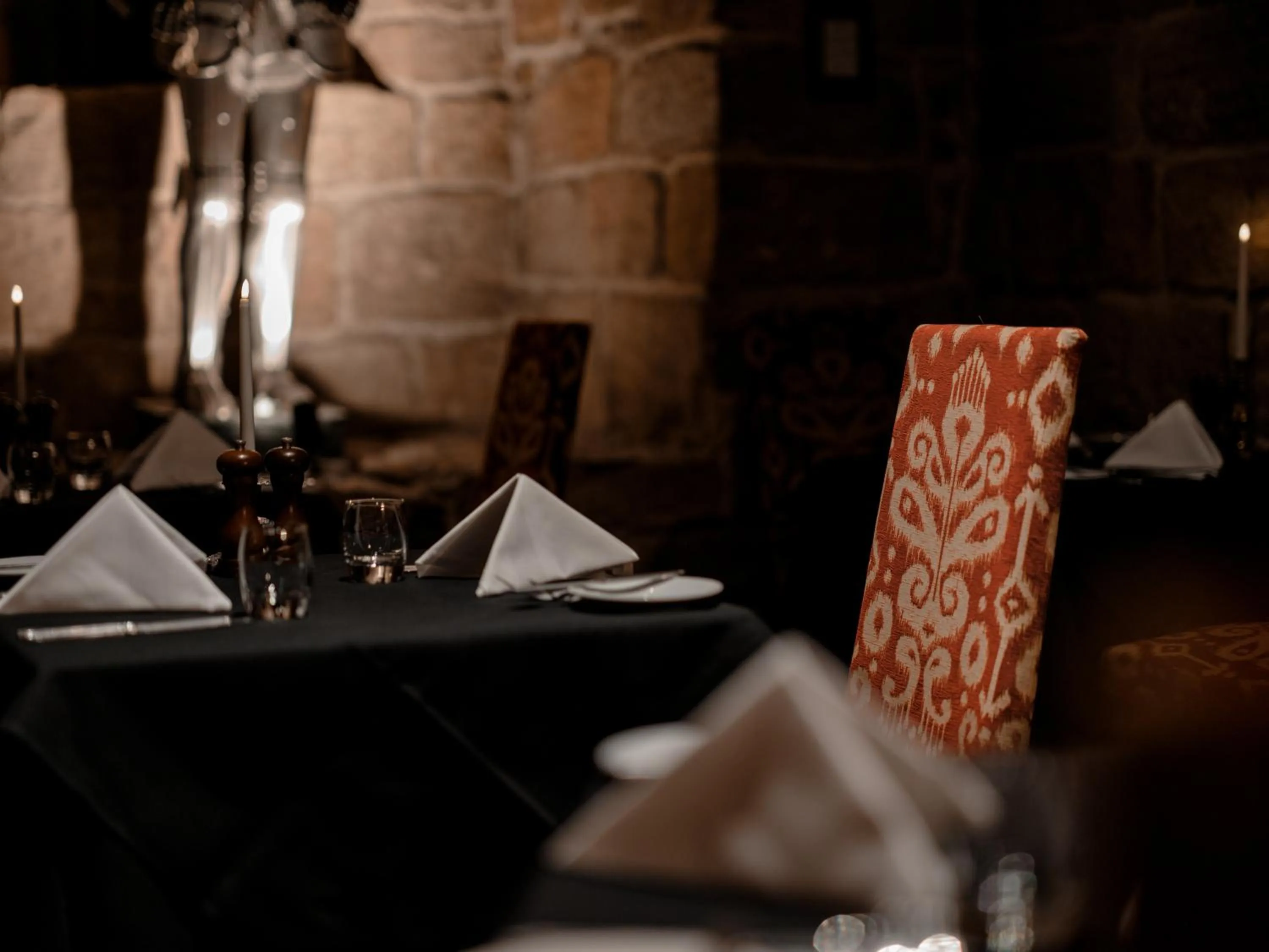 Restaurant/places to eat in Dalhousie Castle Hotel