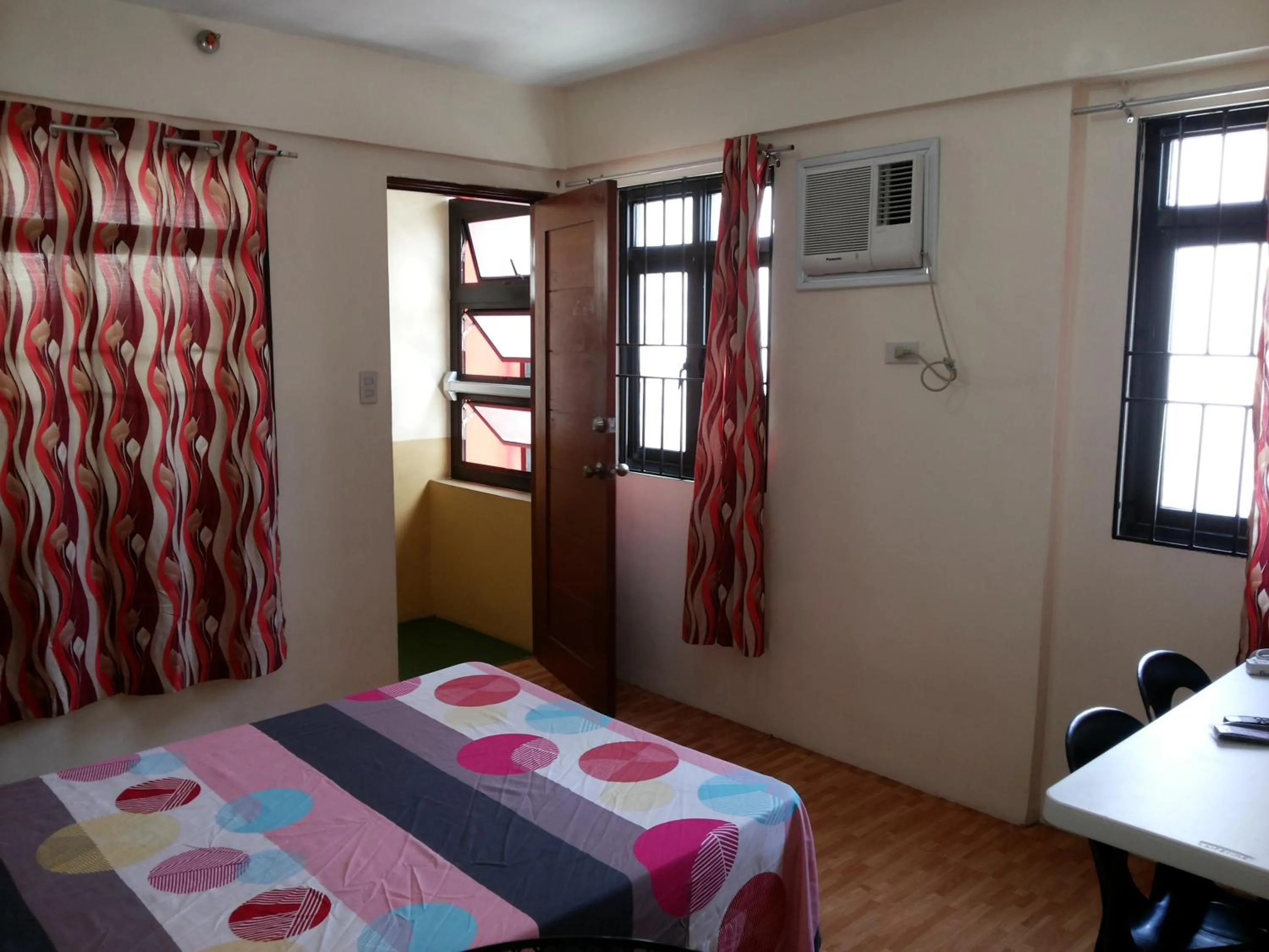 Bed in Budget Studio Unit in Makati