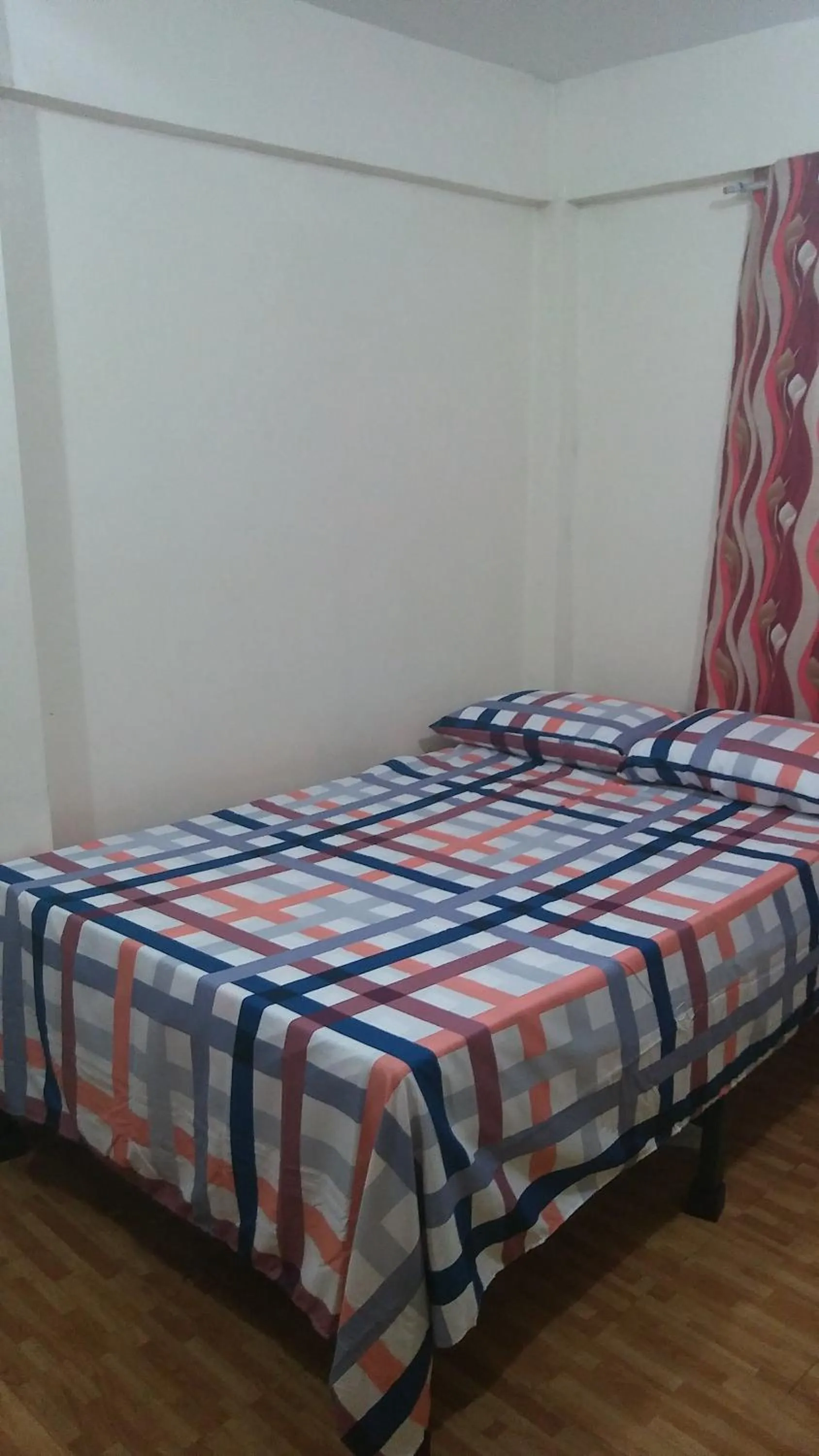 Bed in Budget Studio Unit in Makati