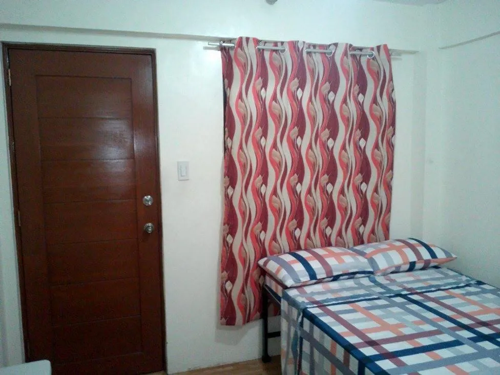 Bed in Budget Studio Unit in Makati