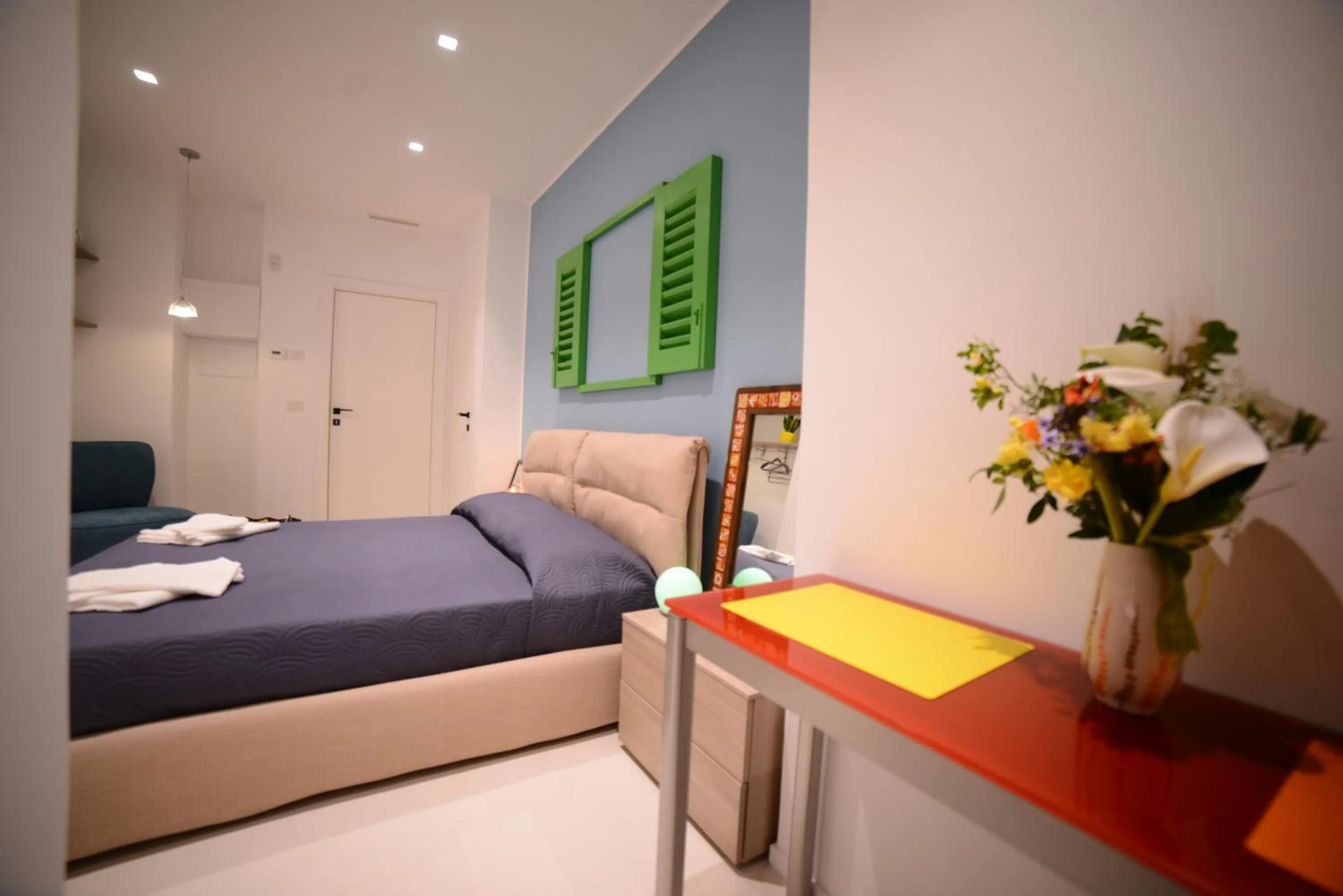 Dining area, Bed in B&B Mareè Seafront Molfetta