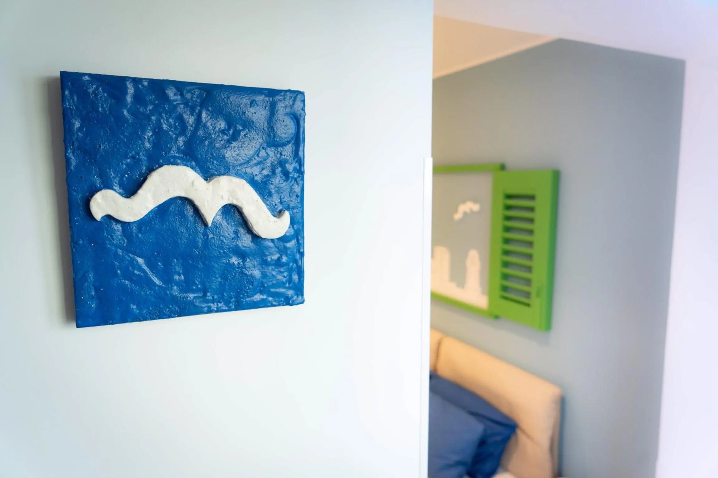 Decorative detail in B&B Mareè Seafront Molfetta