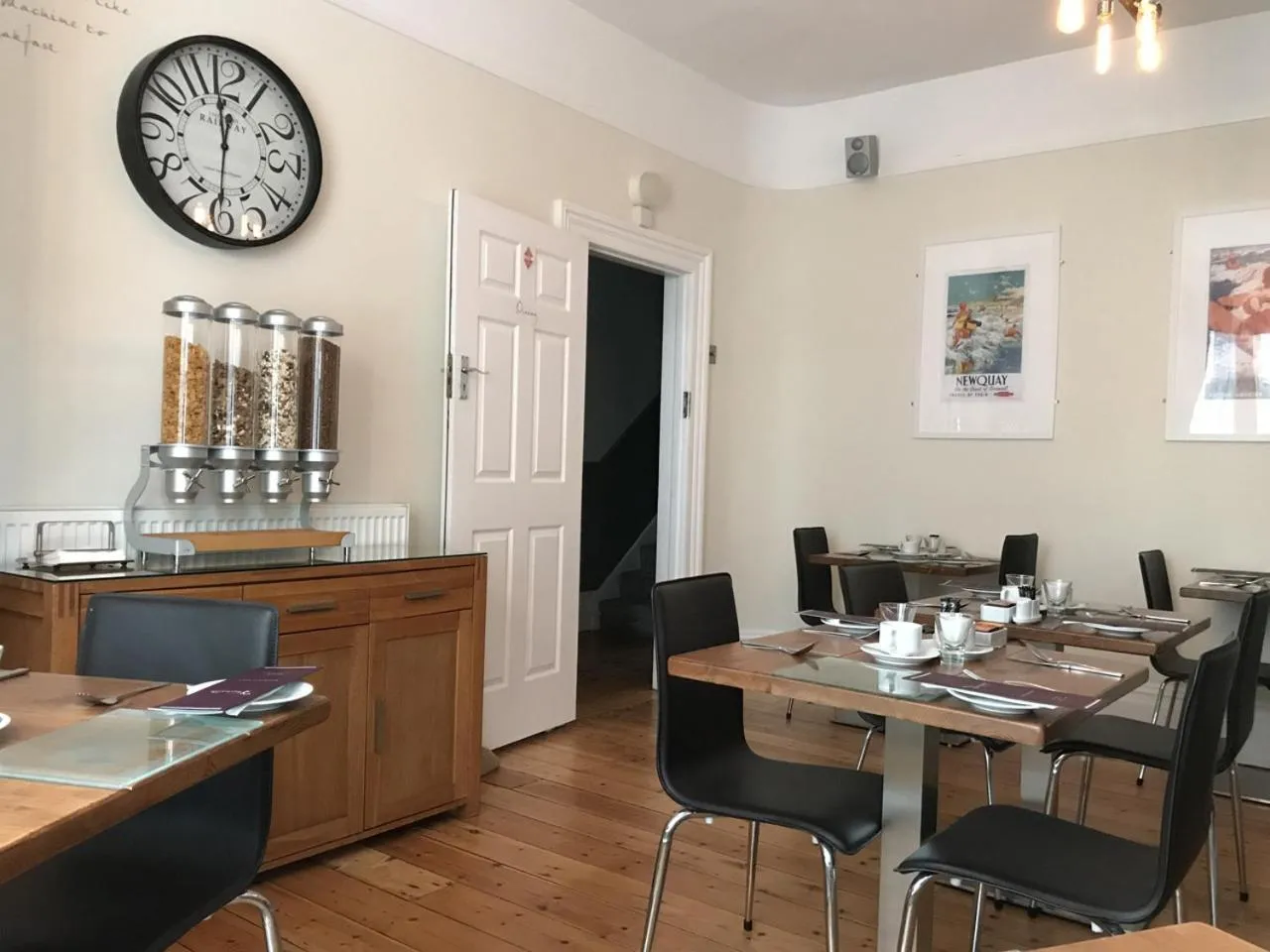 Dining area in St Bernards